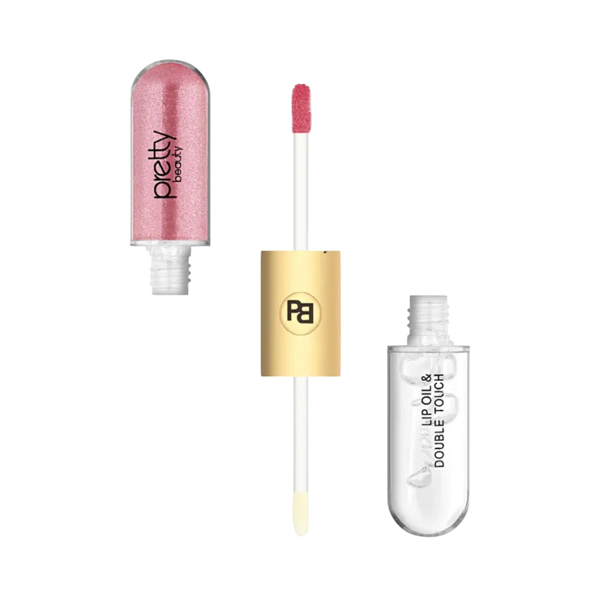 Parlatıcı - Lip GlossPretty BeautyPretty Beauty Lip Oil & Double Touch 05 PB-408B
