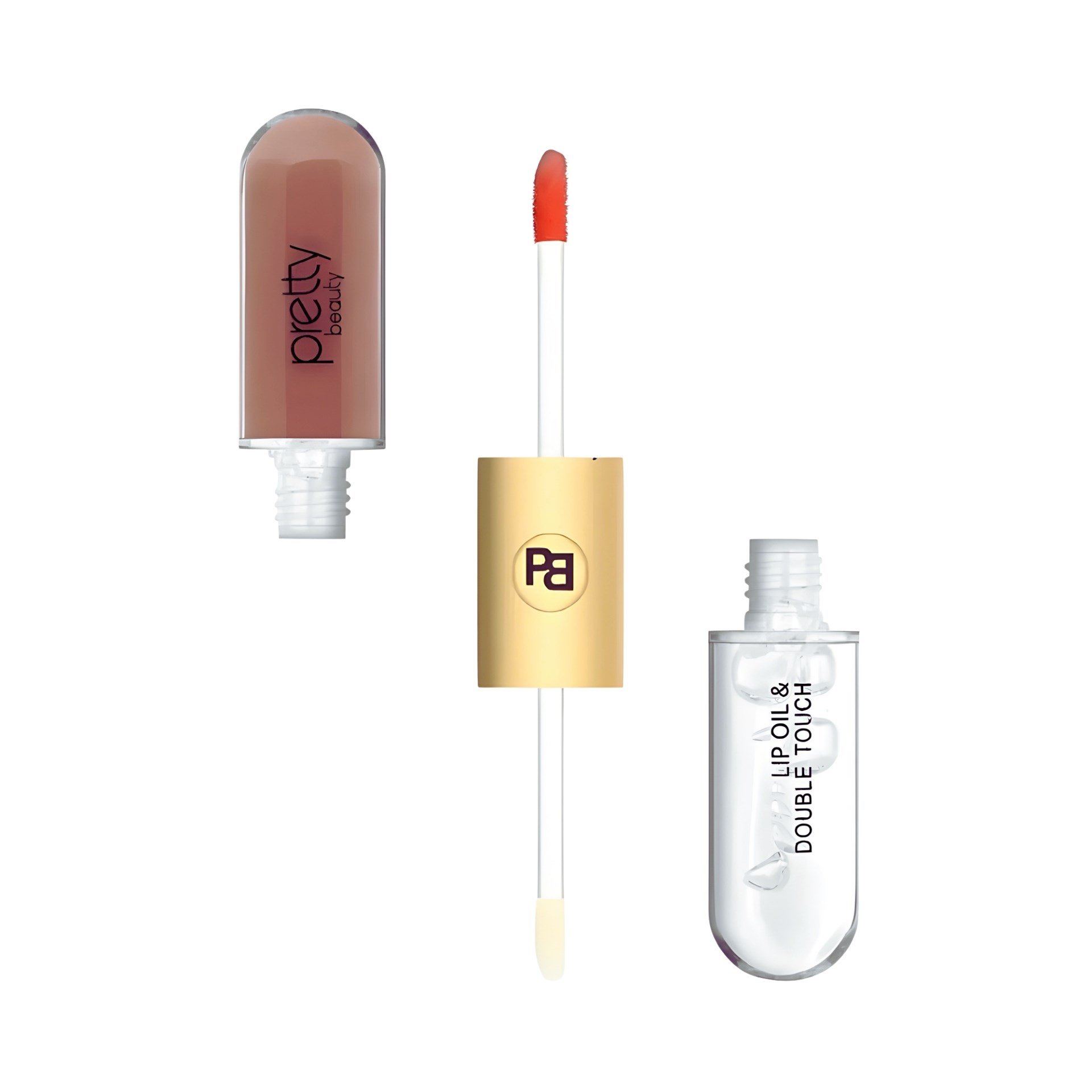 Parlatıcı - Lip GlossPretty BeautyPretty Beauty Lip Oil & Double Touch 06 PB-408A