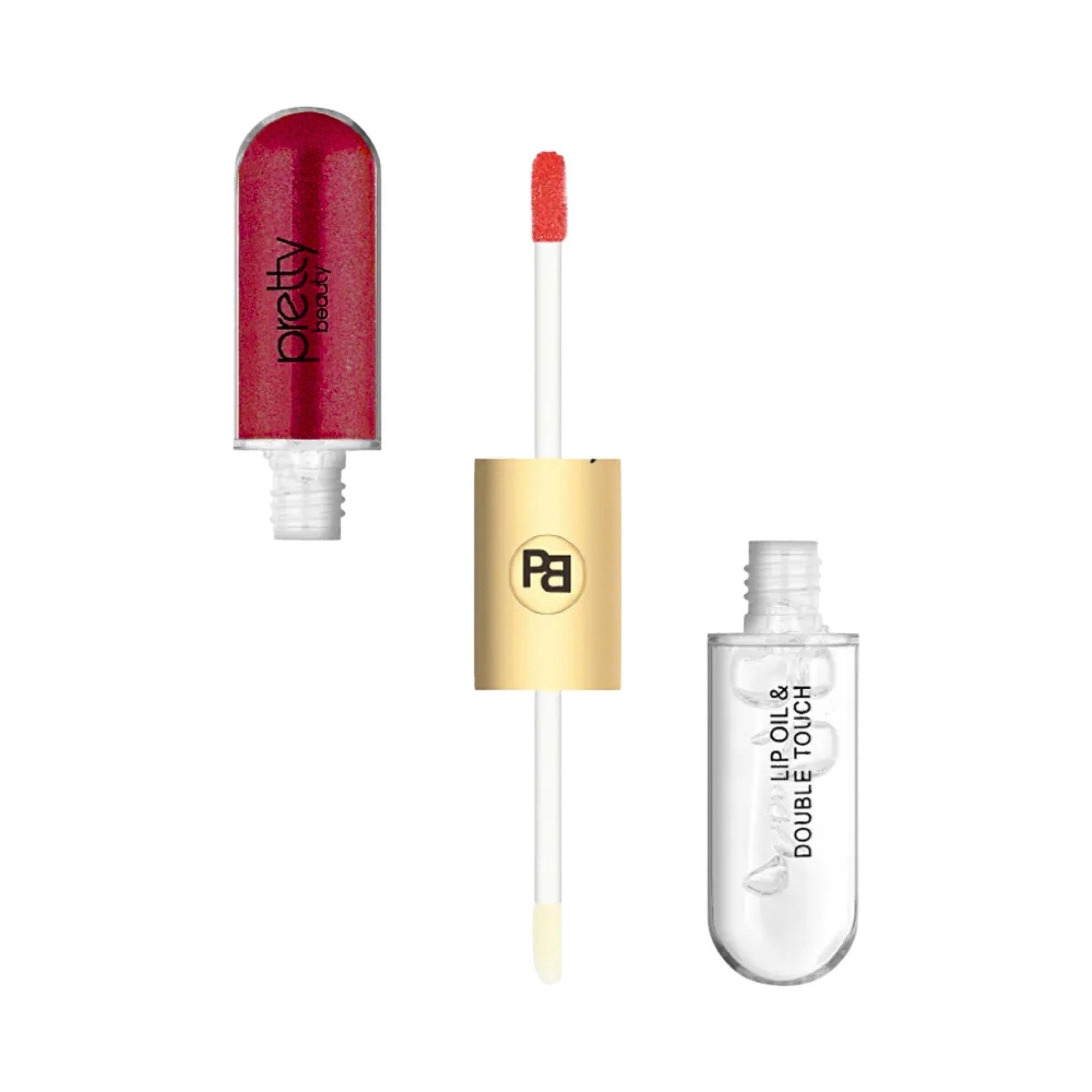 Parlatıcı - Lip GlossPretty BeautyPretty Beauty Lip Oil & Double Touch 06 PB-408C