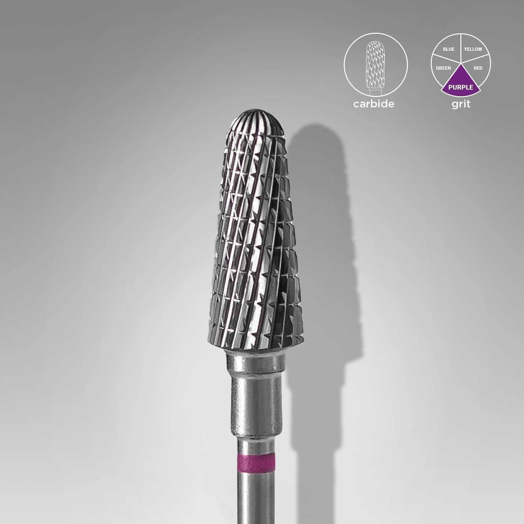 Staleks Pro Çelik Kesik Koni Freze Mor FT70V060/14