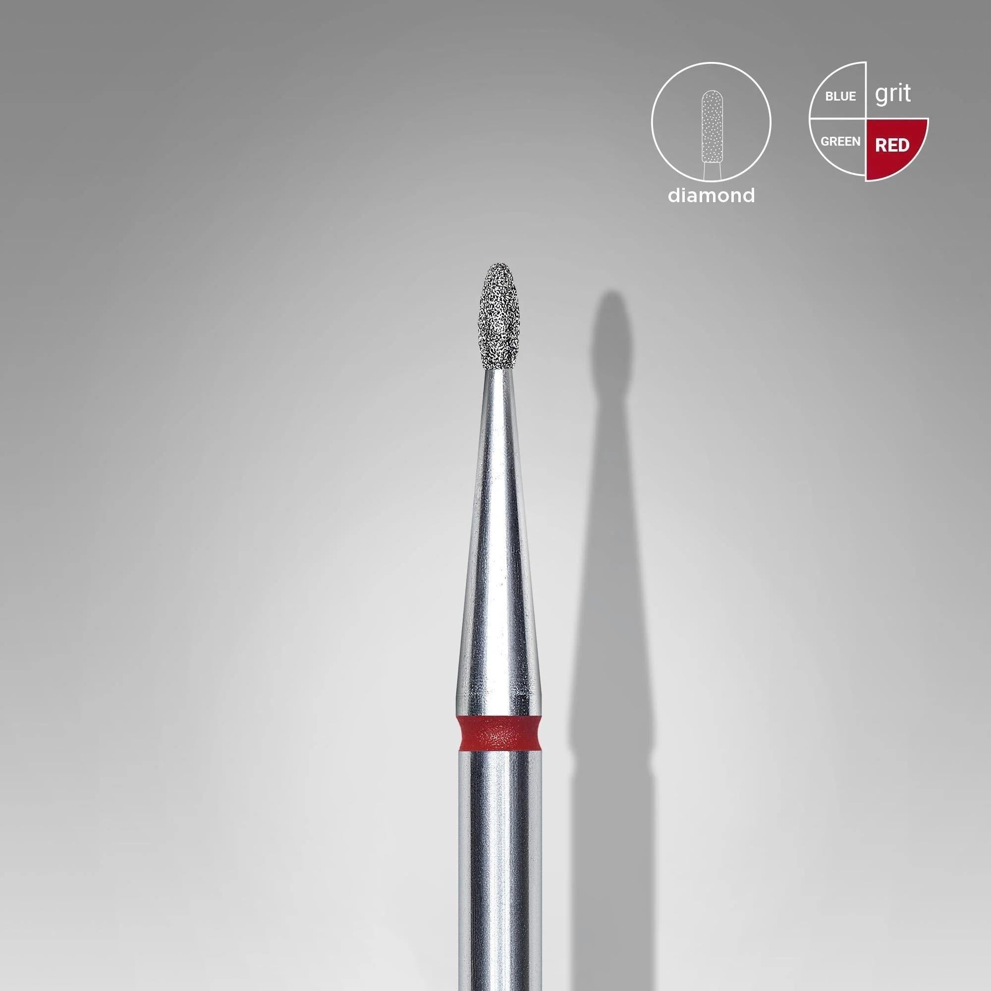 Staleks Pro Elmas Tomurcuk Freze Kırmızı FA50R012/3