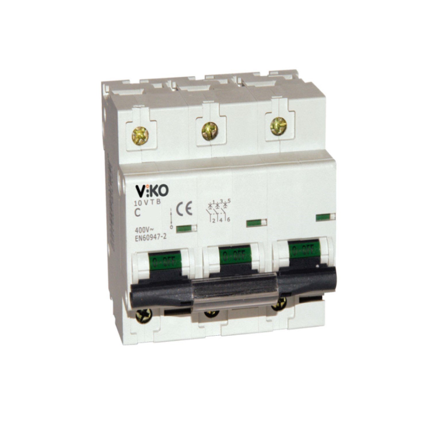 3X25A C TİPİ W OTOMAT 10kA VİKO