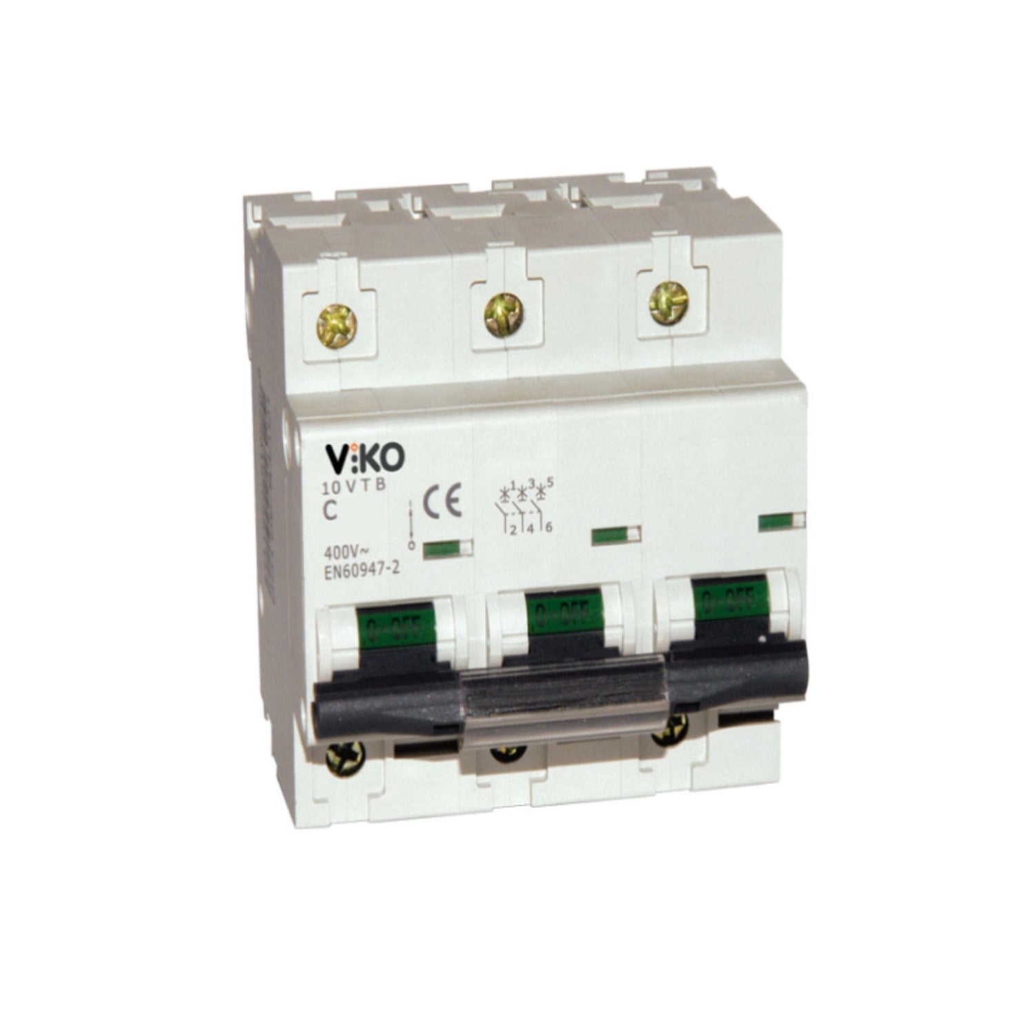 3X25A C TİPİ W OTOMAT 10kA VİKO
