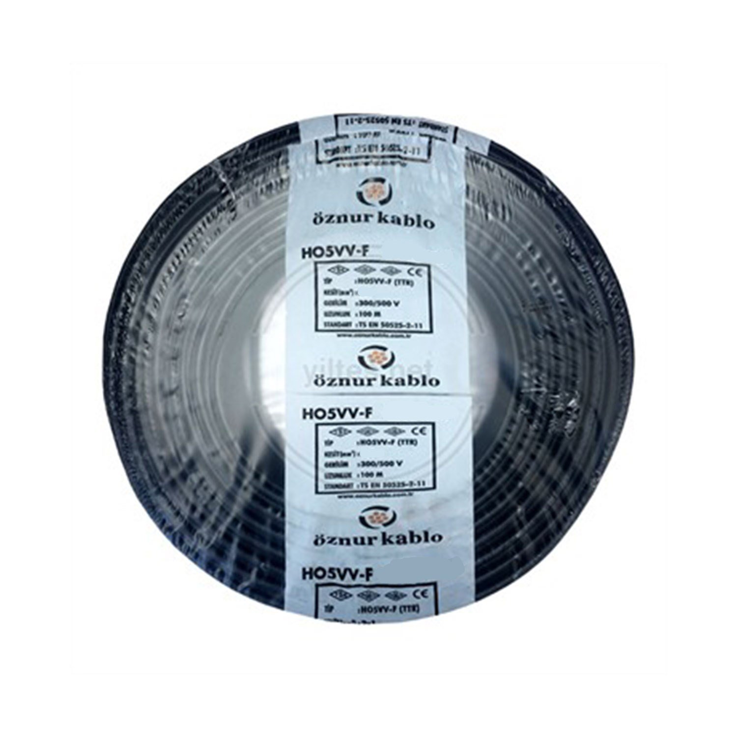 4X1 mm H05VV-F (TTR) KABLO SİYAH-ÖZNUR