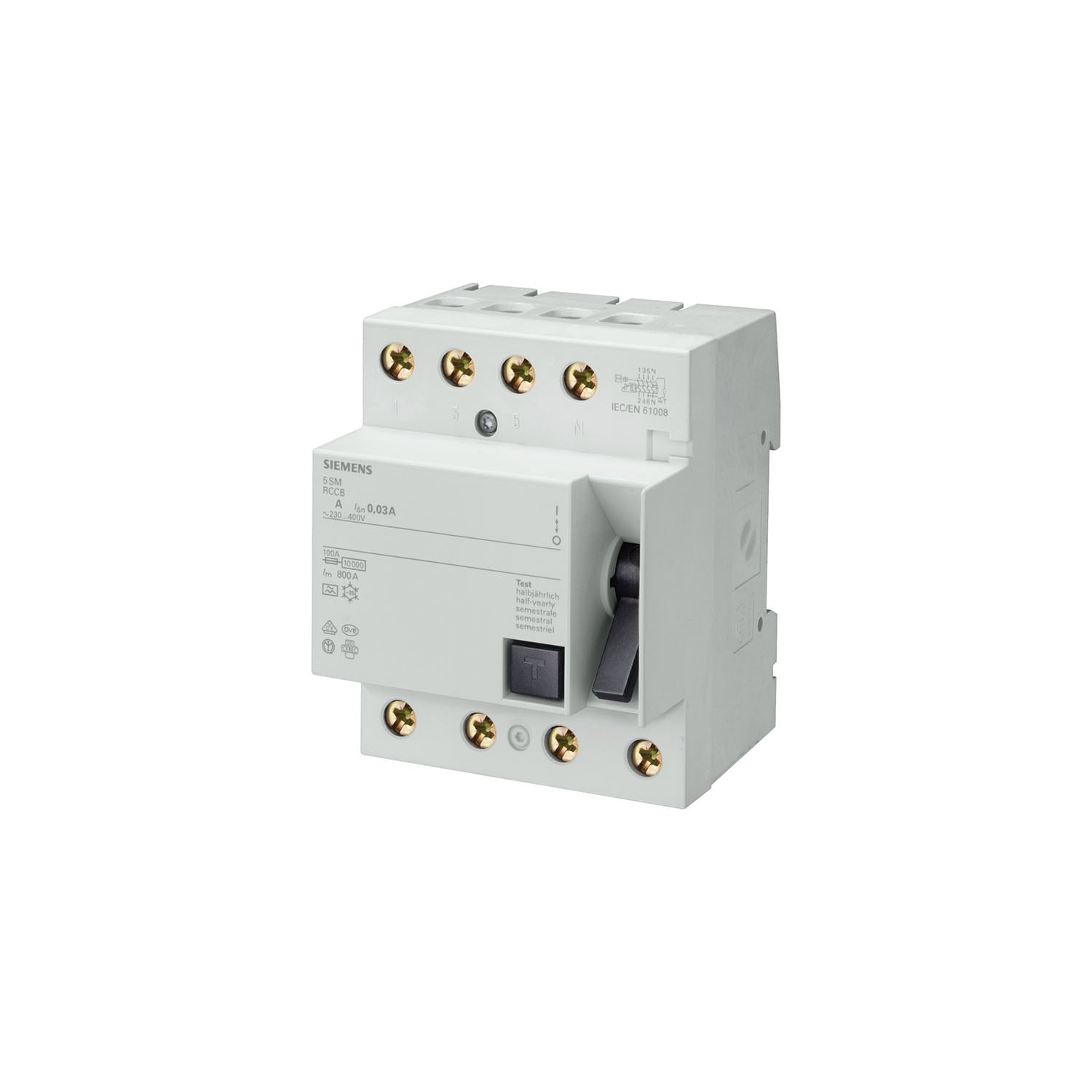 4x125 30mA KAÇAK AKIM RÖLESİ SIEMENS 
