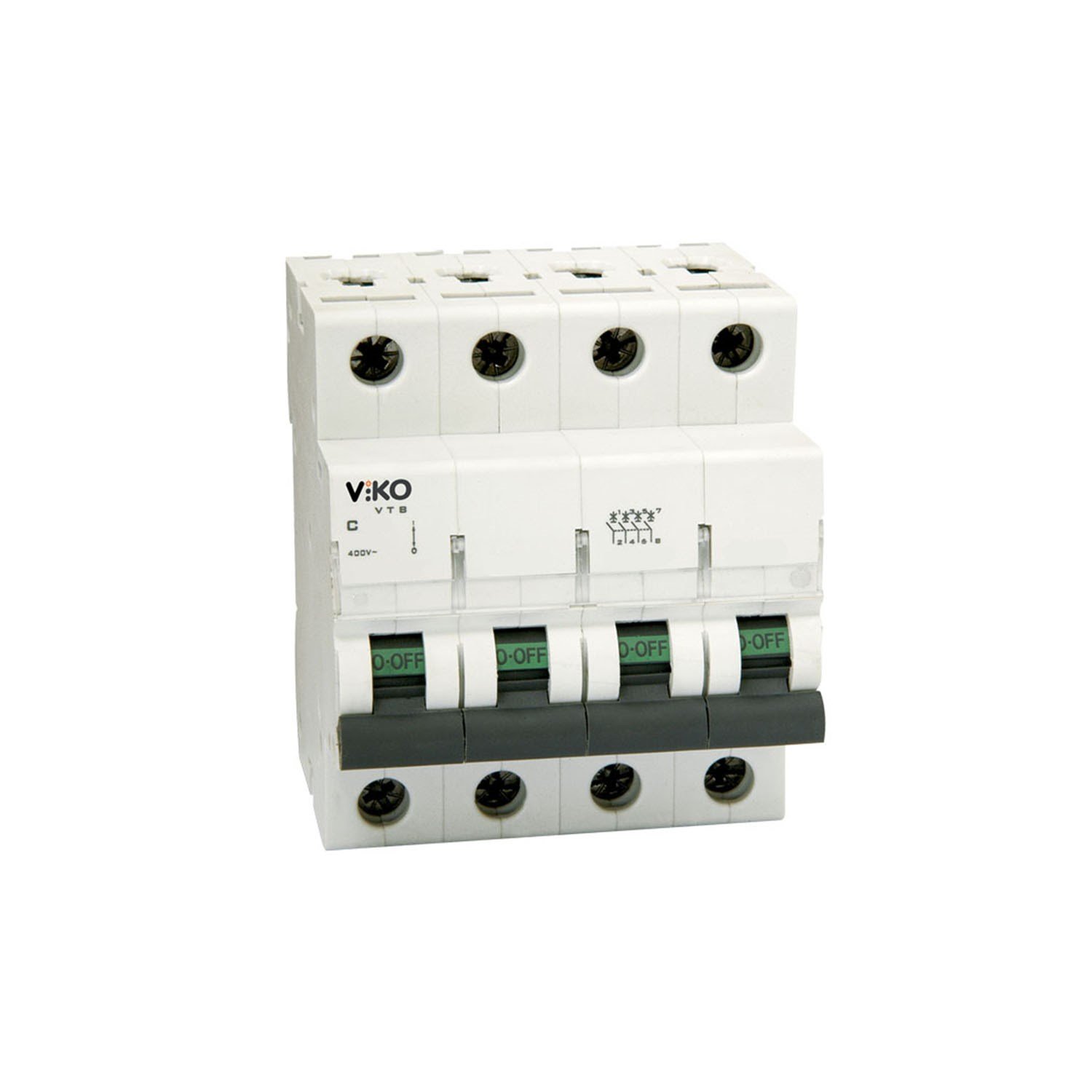 4X40A B TİPİ W OTOMAT 3kA VİKO