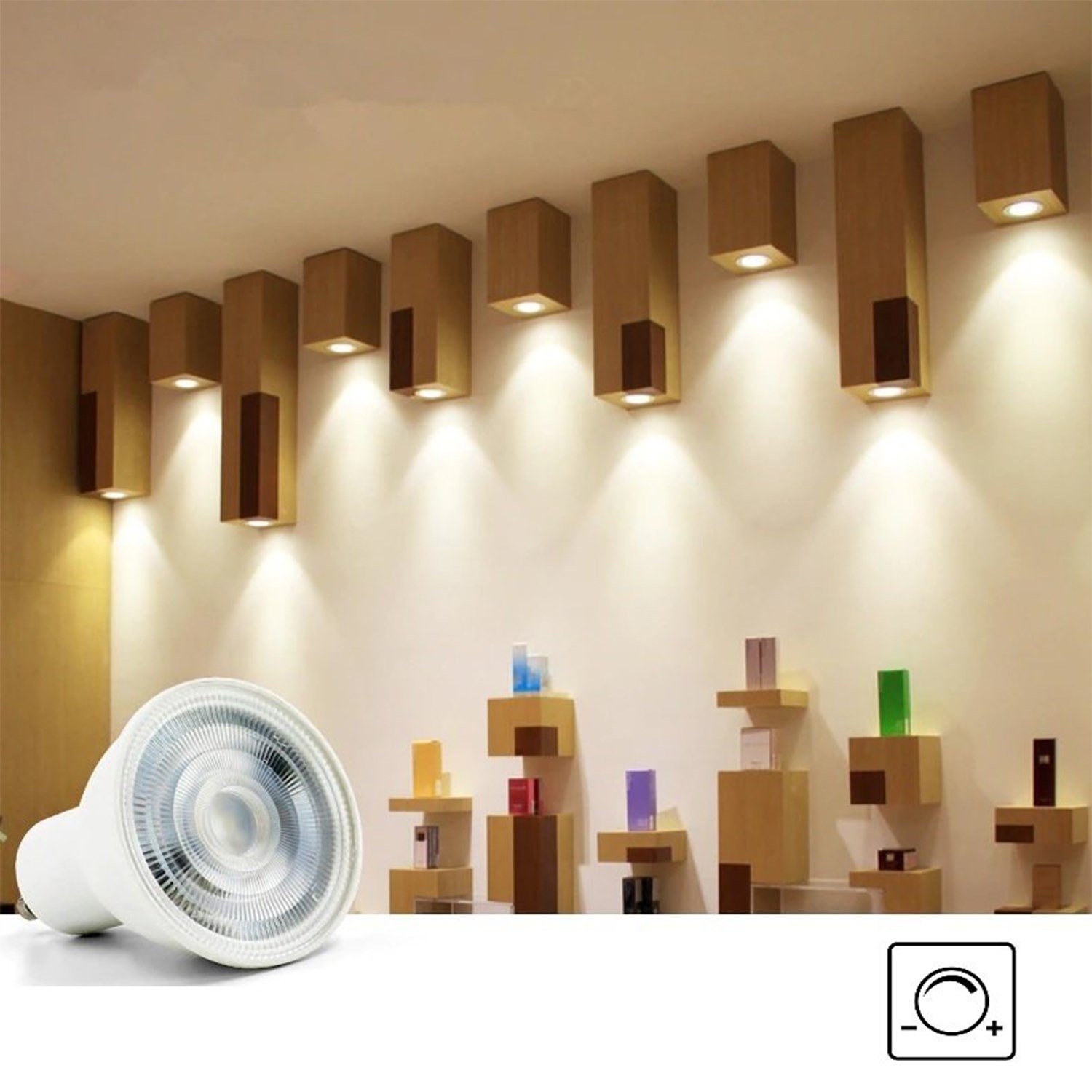 9W DİMMERLİ LED ÇANAK AMPÜL BEYAZ