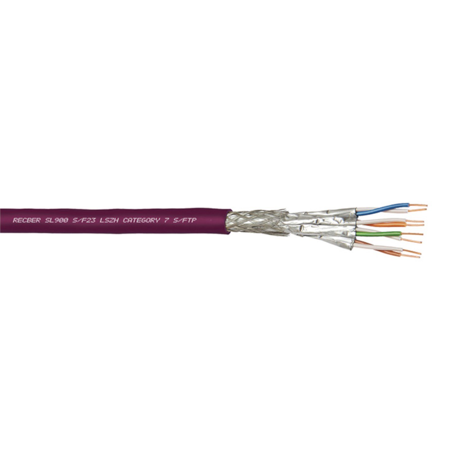 CAT-7 S/FTP 4X2X23 HF AWG KABLO REÇBER 