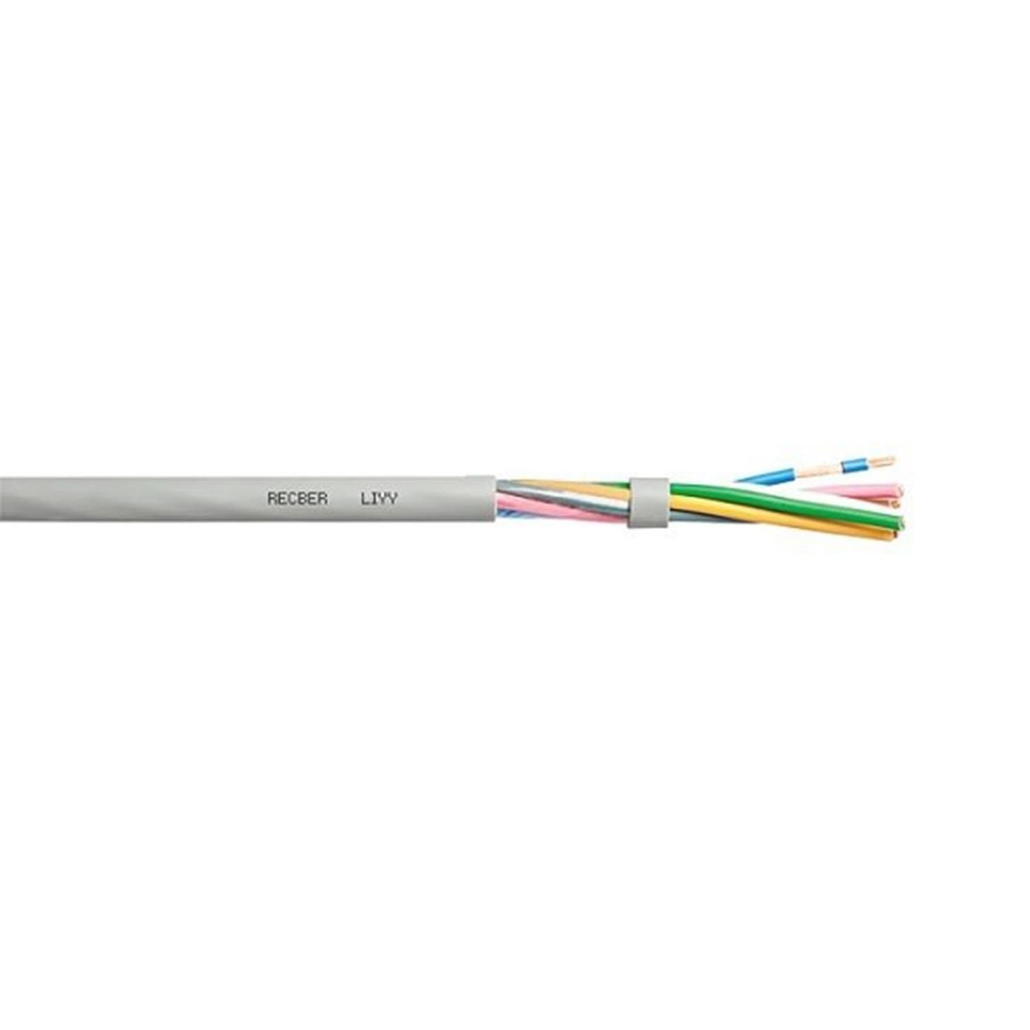 LIYY 7X1,5 mm2 PVC SİNYAL KABLO REÇBER