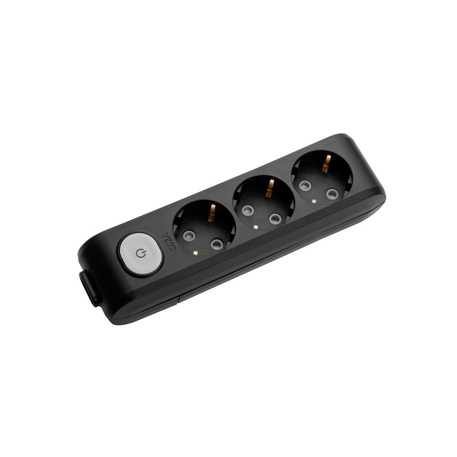 MULTİ-LET SİYAH ÜÇLÜ PRİZ ANH TOP Ç.K. KLEMENSLİ