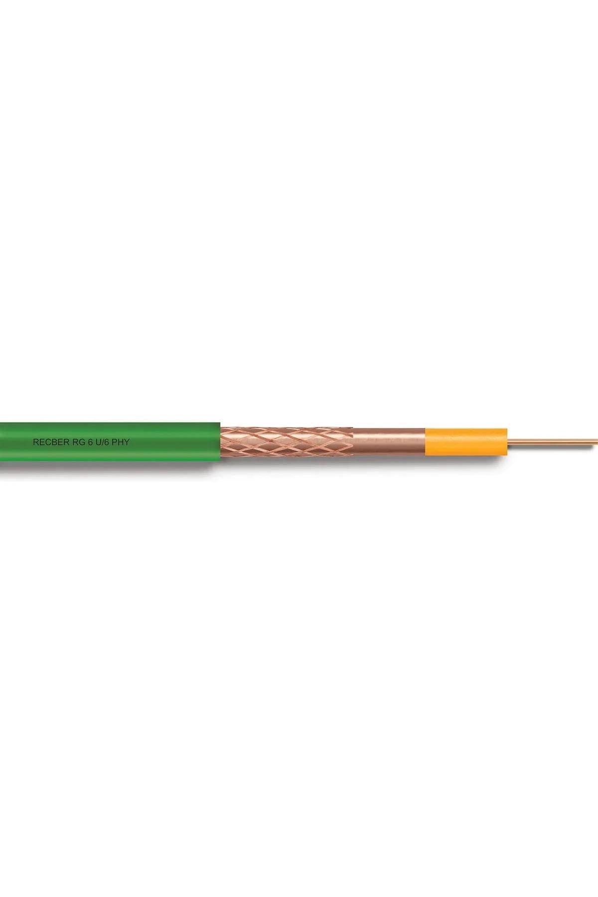 RG 6/U-6 CU/CU TV KABLO REÇBER  -YEŞİL