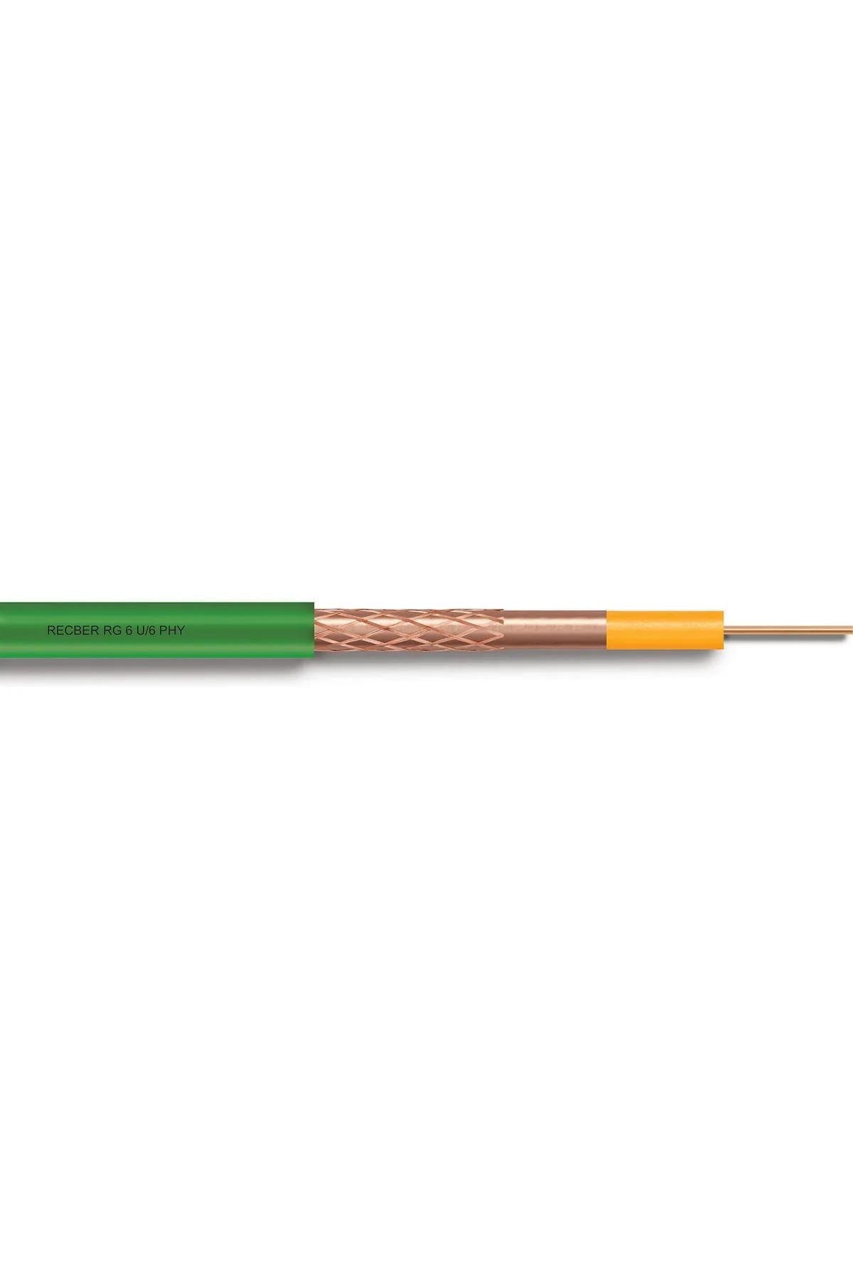 RG 6/U-6 CU/CU TV KABLO REÇBER  -YEŞİL