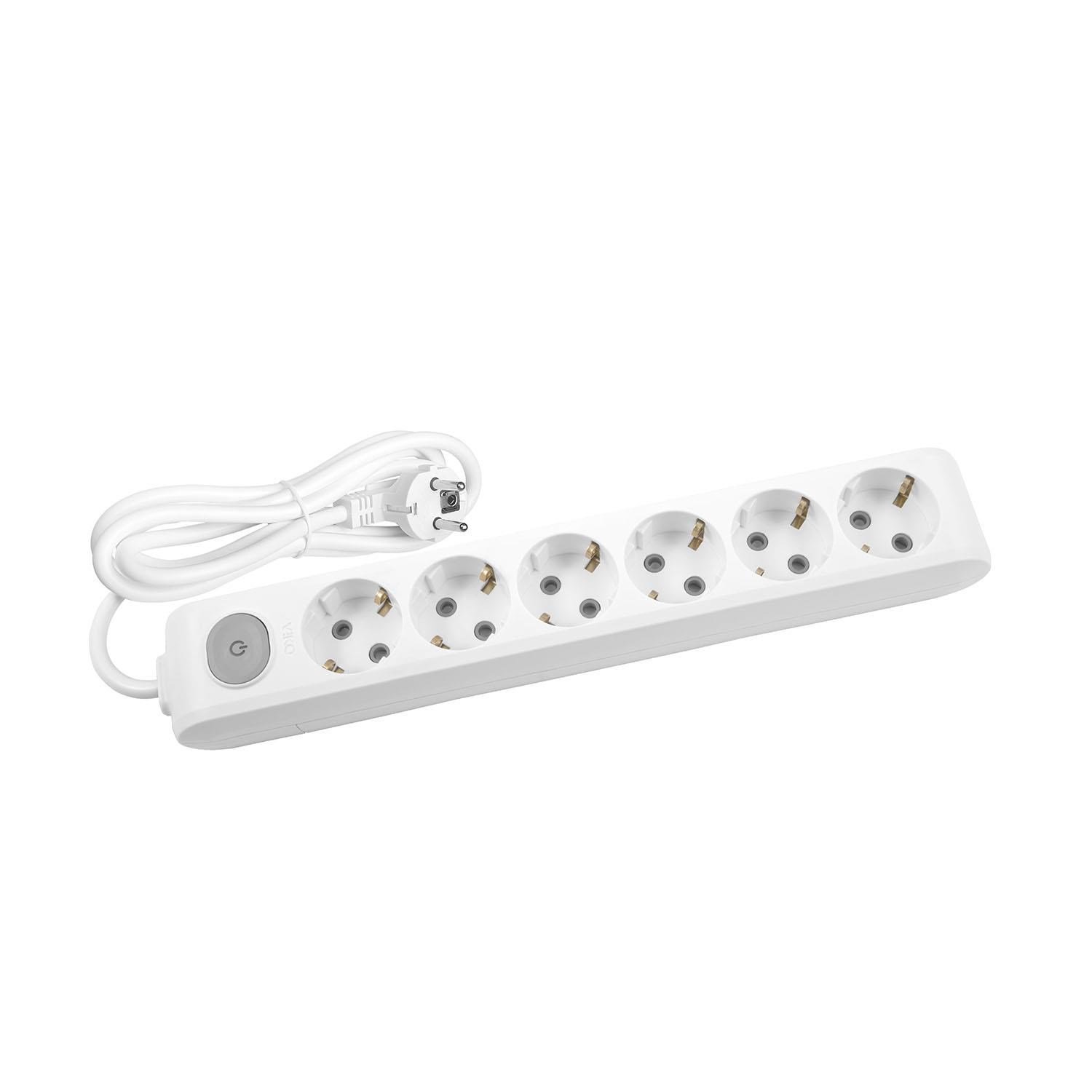 Viko Multi-Let Altılı Anahtarlı 5 Metre Kablolu Grup Priz 90117605