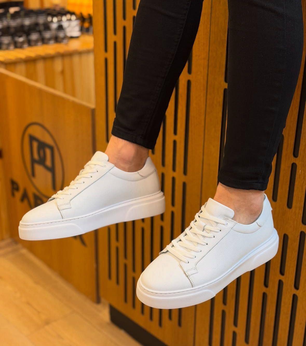 Hakiki Deri Günlük Sneakers Ayakkabı