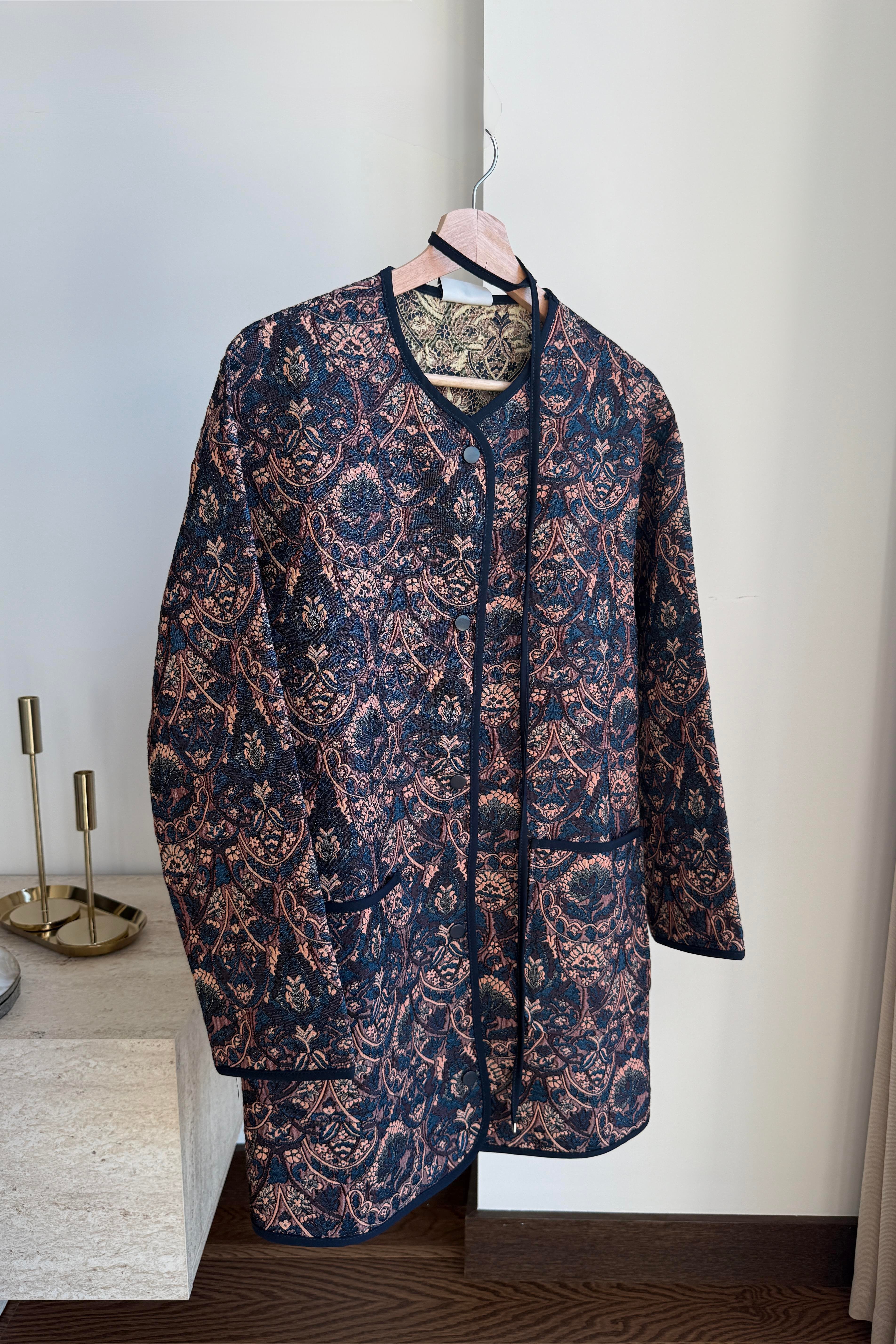 Oriental Touch Ceket - Lacivert