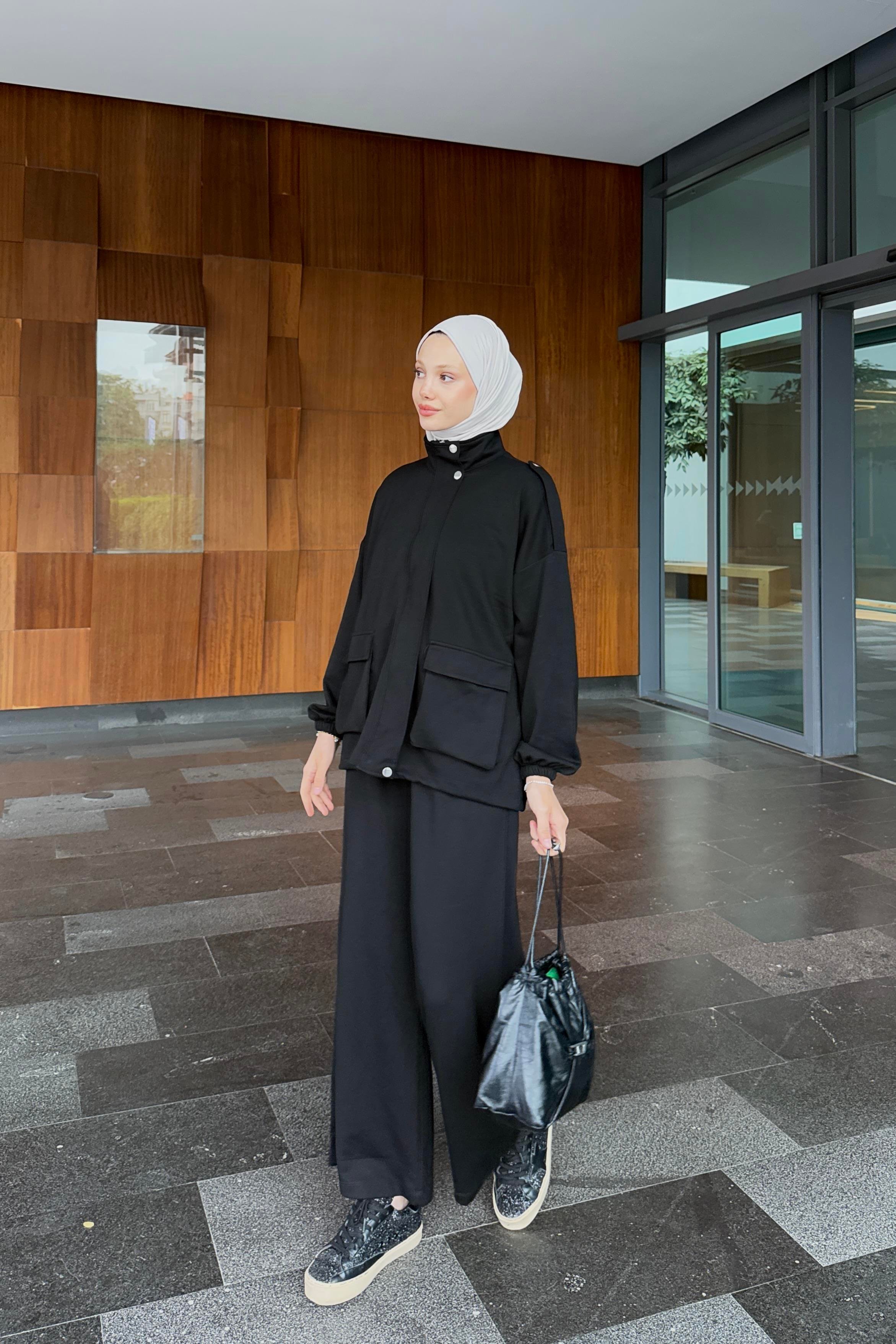 OYSHO BOMBER TAKIM - SİYAH