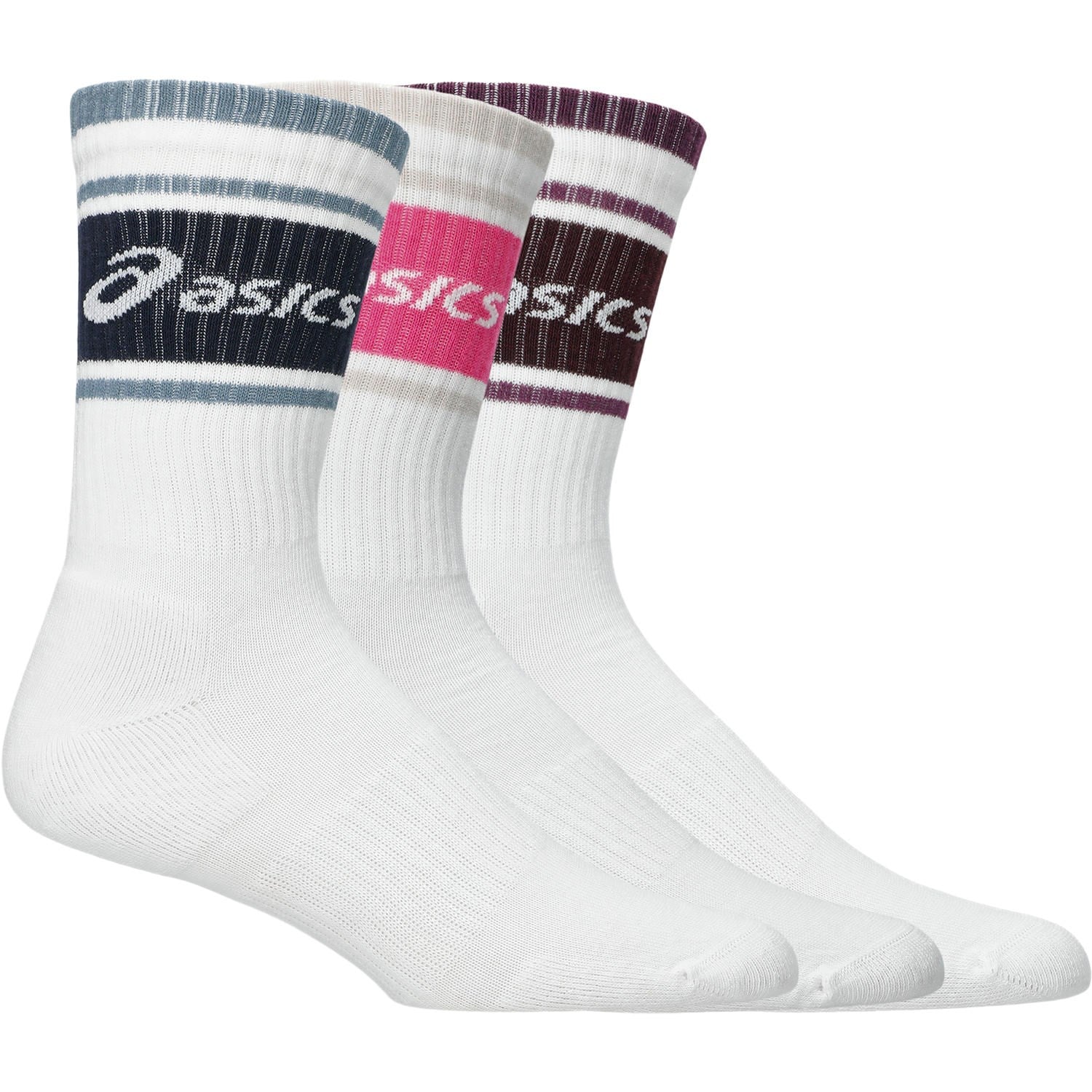 3 PACK ASICS LOGO CREW SOCK