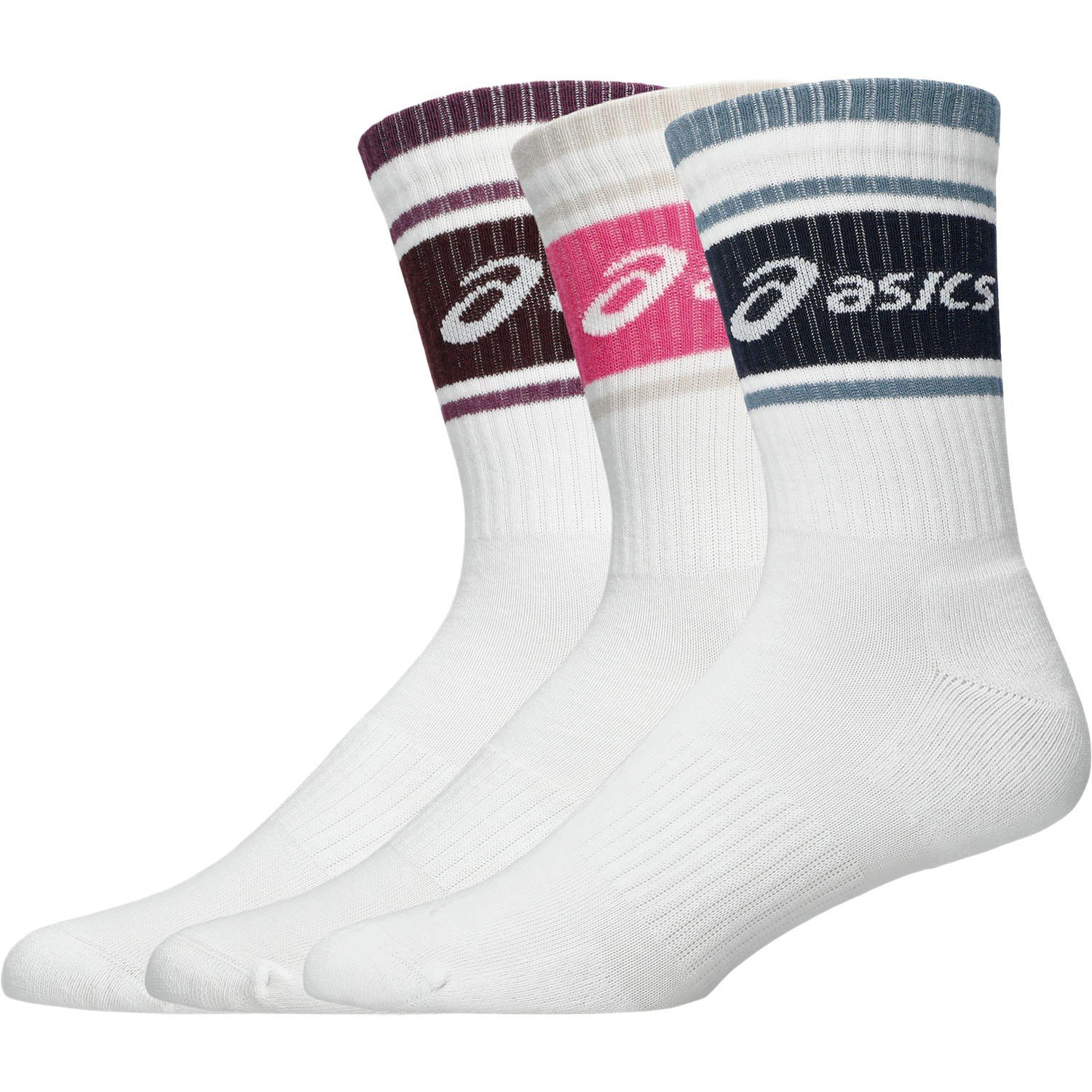 3 PACK ASICS LOGO CREW SOCK