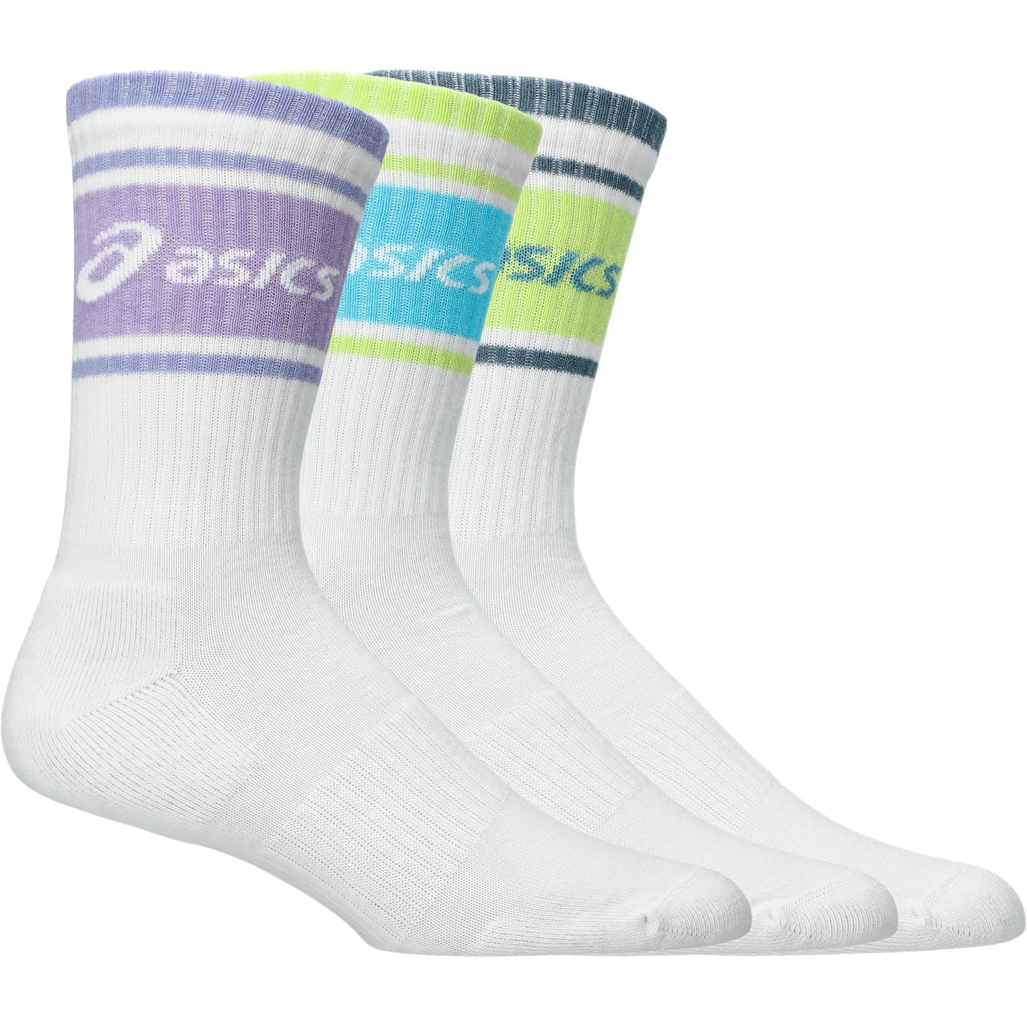 3 PACK ASICS LOGO CREW SOCK