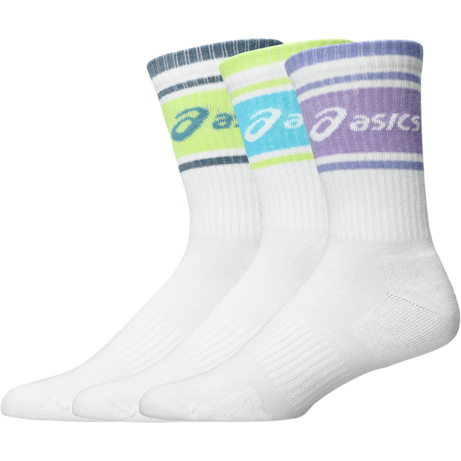 3 PACK ASICS LOGO CREW SOCK