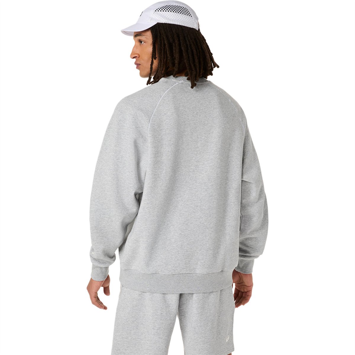ASICS LOGO FLEECE CREW-NECK TOP