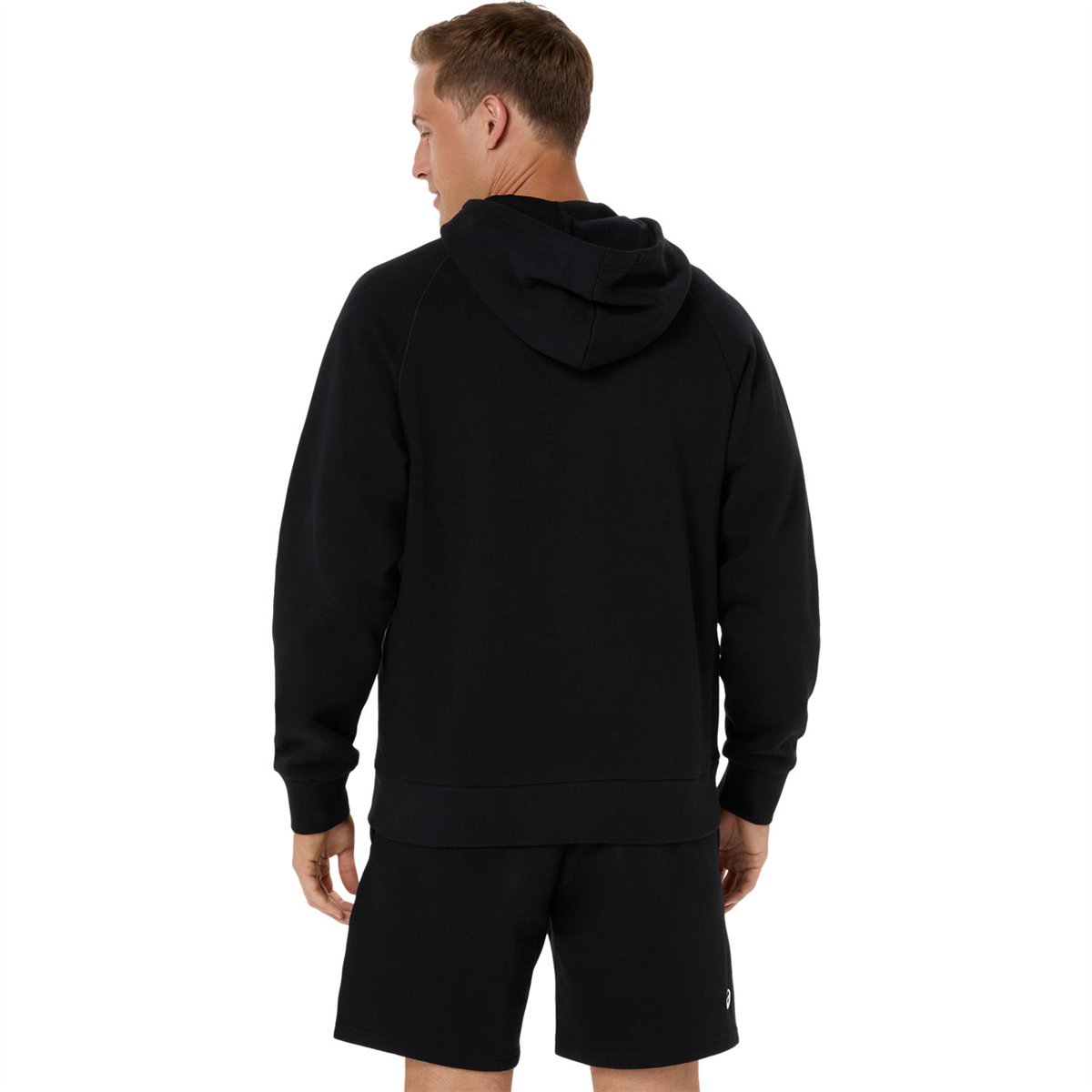 ASICS LOGO FLEECE FULL ZIP HOODIE