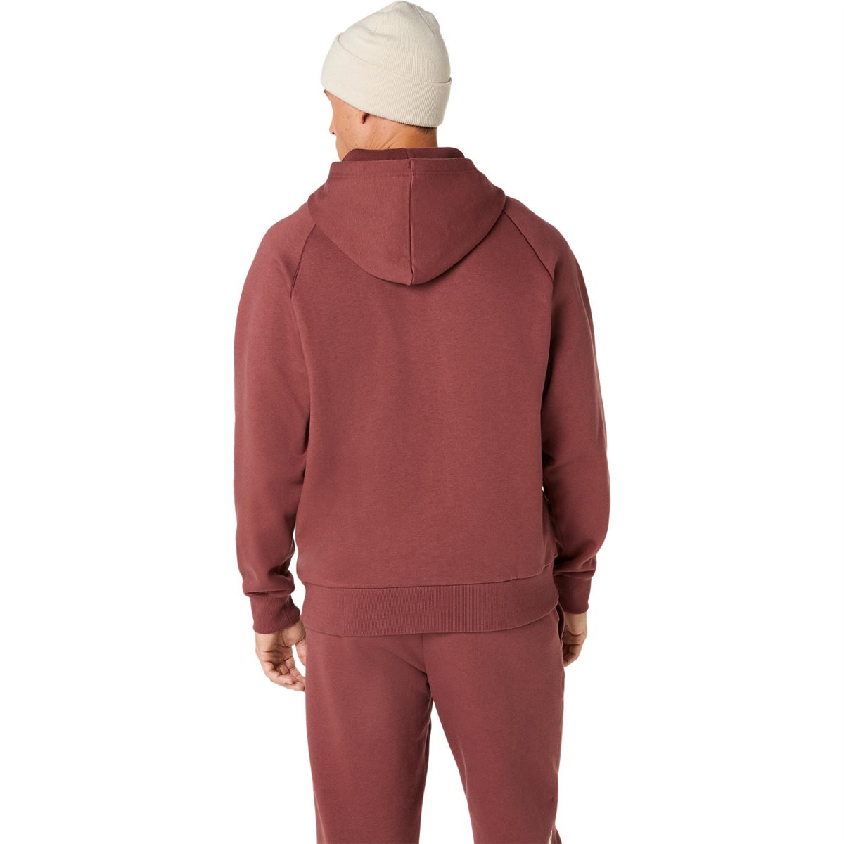 ASICS LOGO FLEECE FULL ZIP HOODIE
