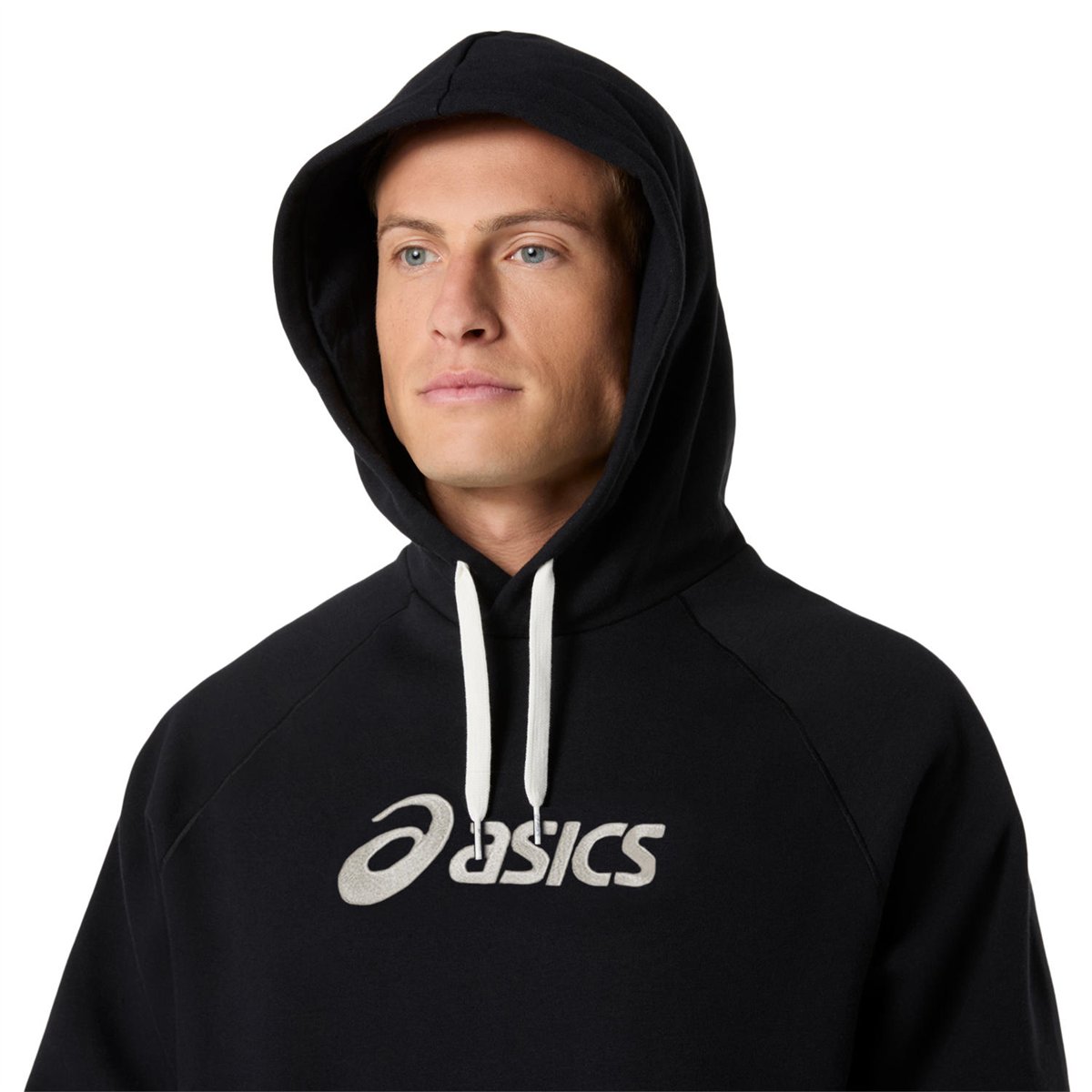 ASICS LOGO FLEECE PULLOVER HOODIE