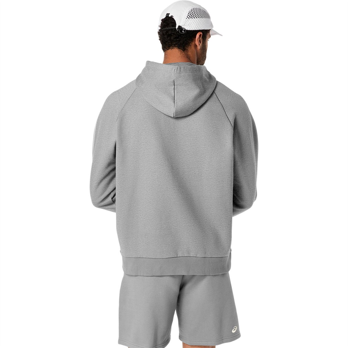 ASICS LOGO FLEECE PULLOVER HOODIE