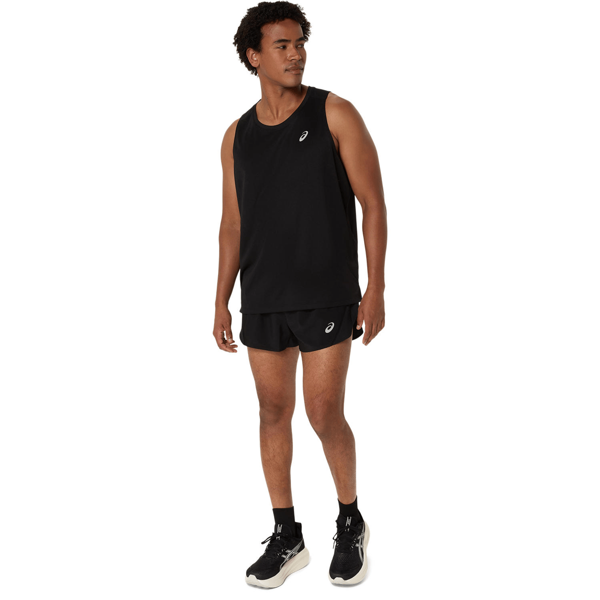 ASICS SILVER SPLIT SHORT