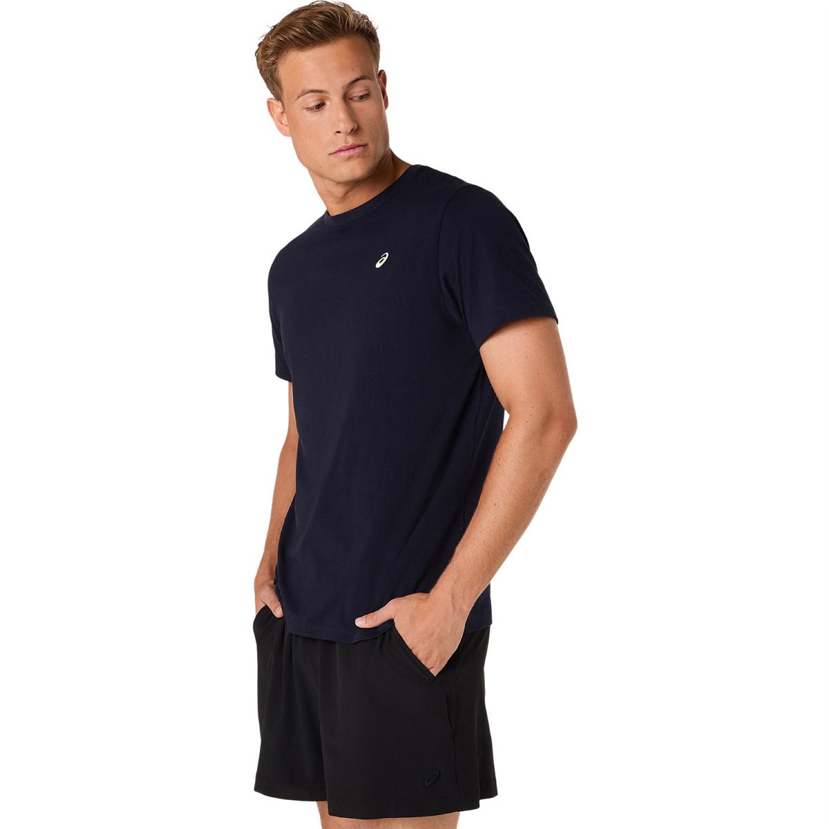 ASICS SPIRAL EMBROIDERY TEE