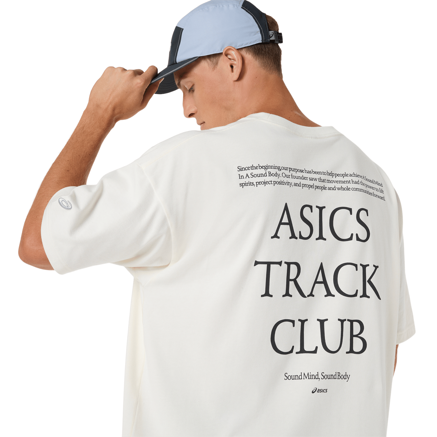 ASICS TRACK CLUB  HERITAGE RELAXED TEE