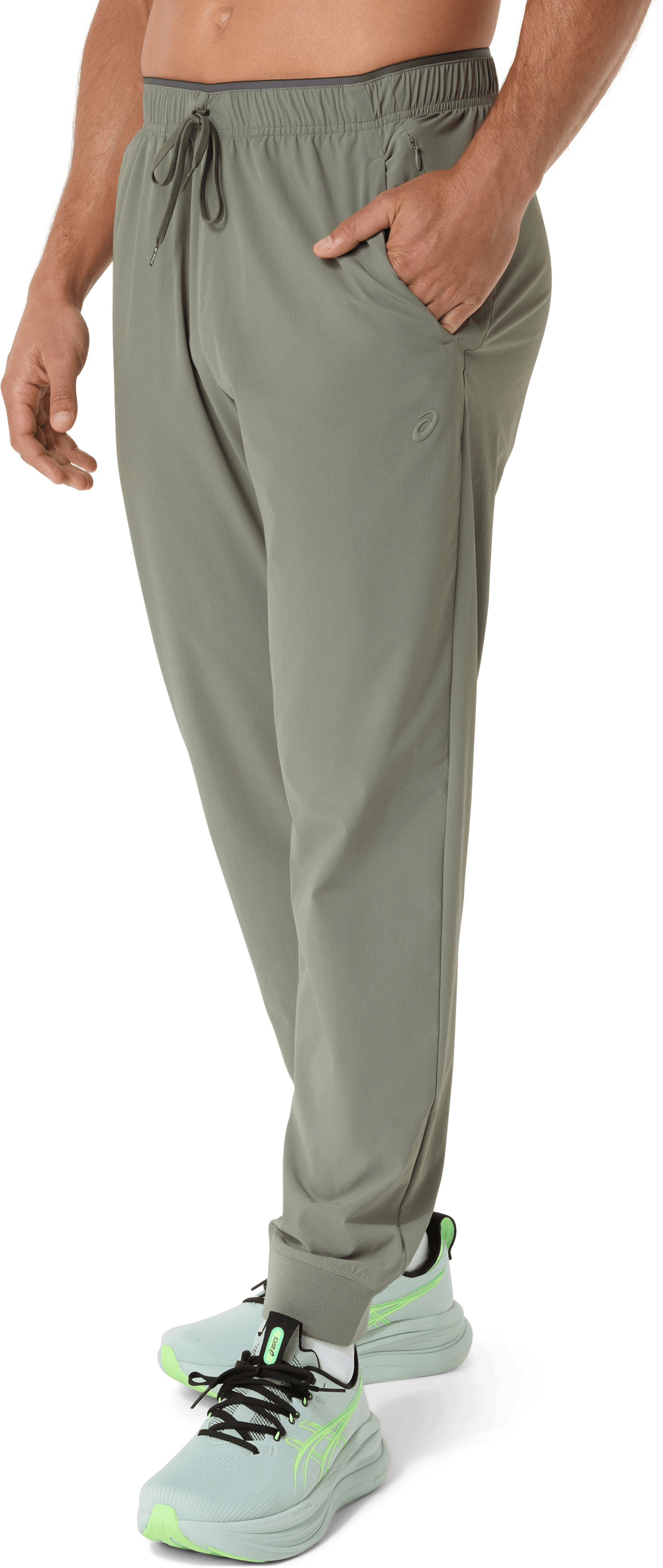 COMFORT CORE STRETCH WOVEN PANT Yeşil Erkek Antrenman Pantolonu