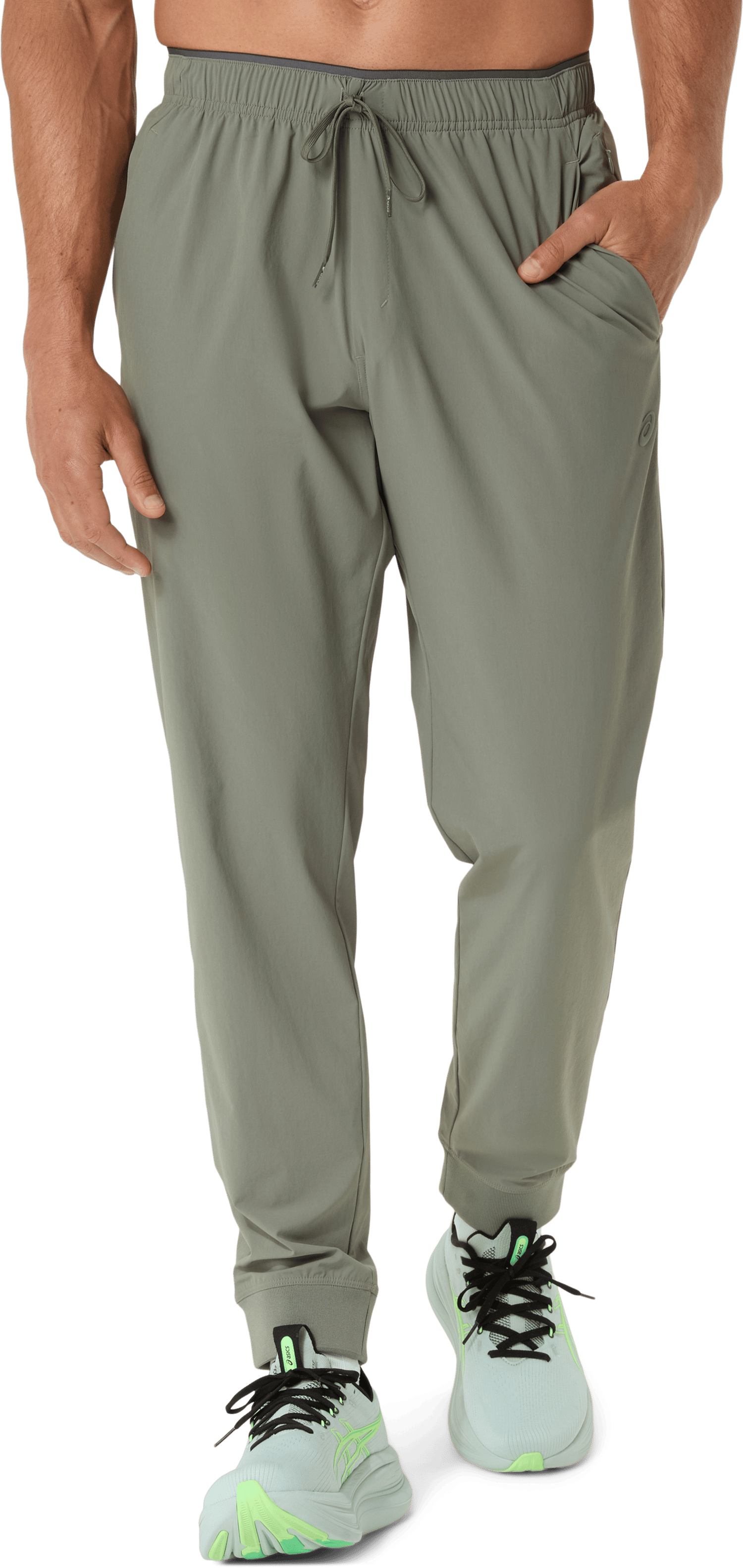 COMFORT CORE STRETCH WOVEN PANT Yeşil Erkek Antrenman Pantolonu