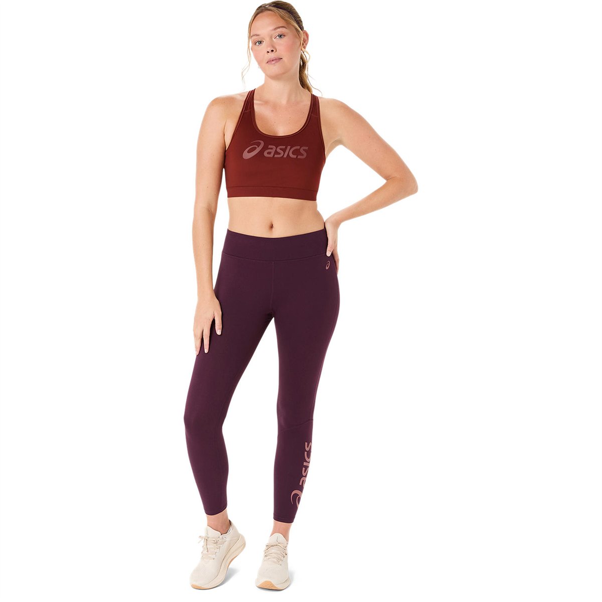 ESSENTIAL ASICS LOGO PADLESS BRA
