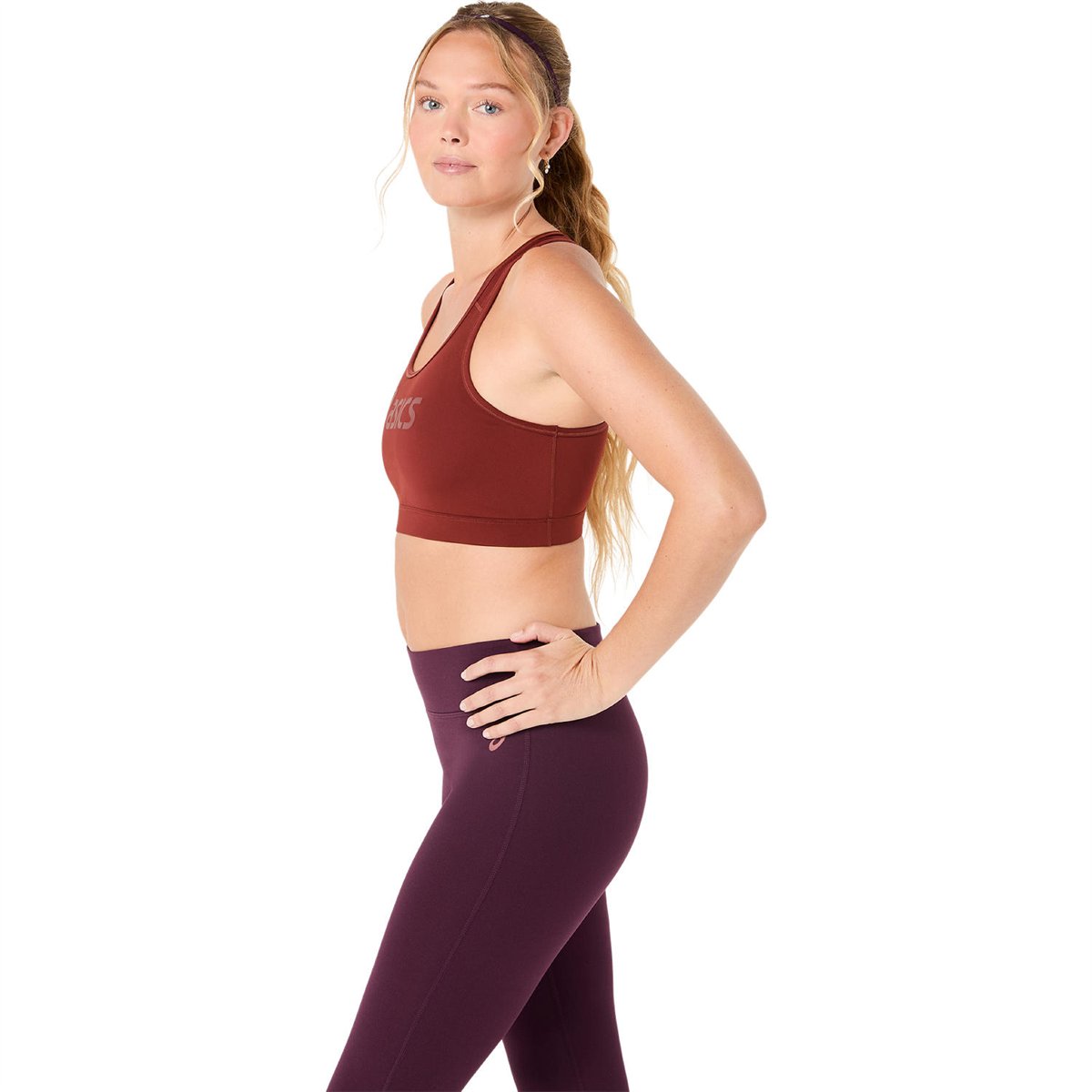 ESSENTIAL ASICS LOGO PADLESS BRA