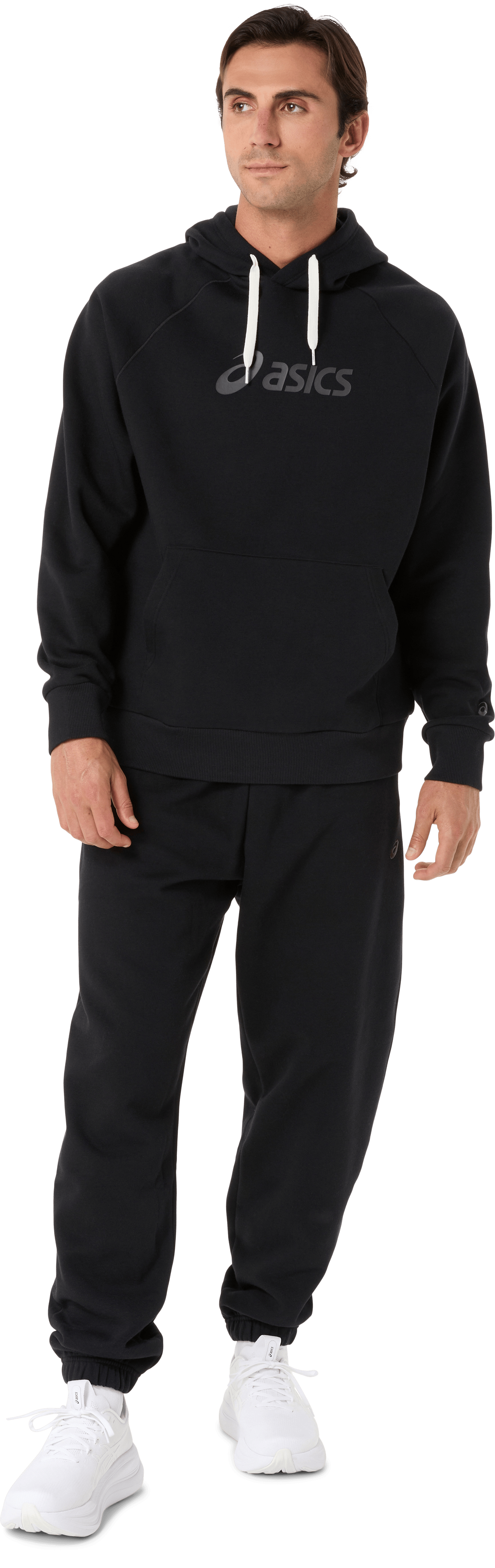 FLEECE RELAXED PANT Siyah Erkek Antrenman Pantolonu