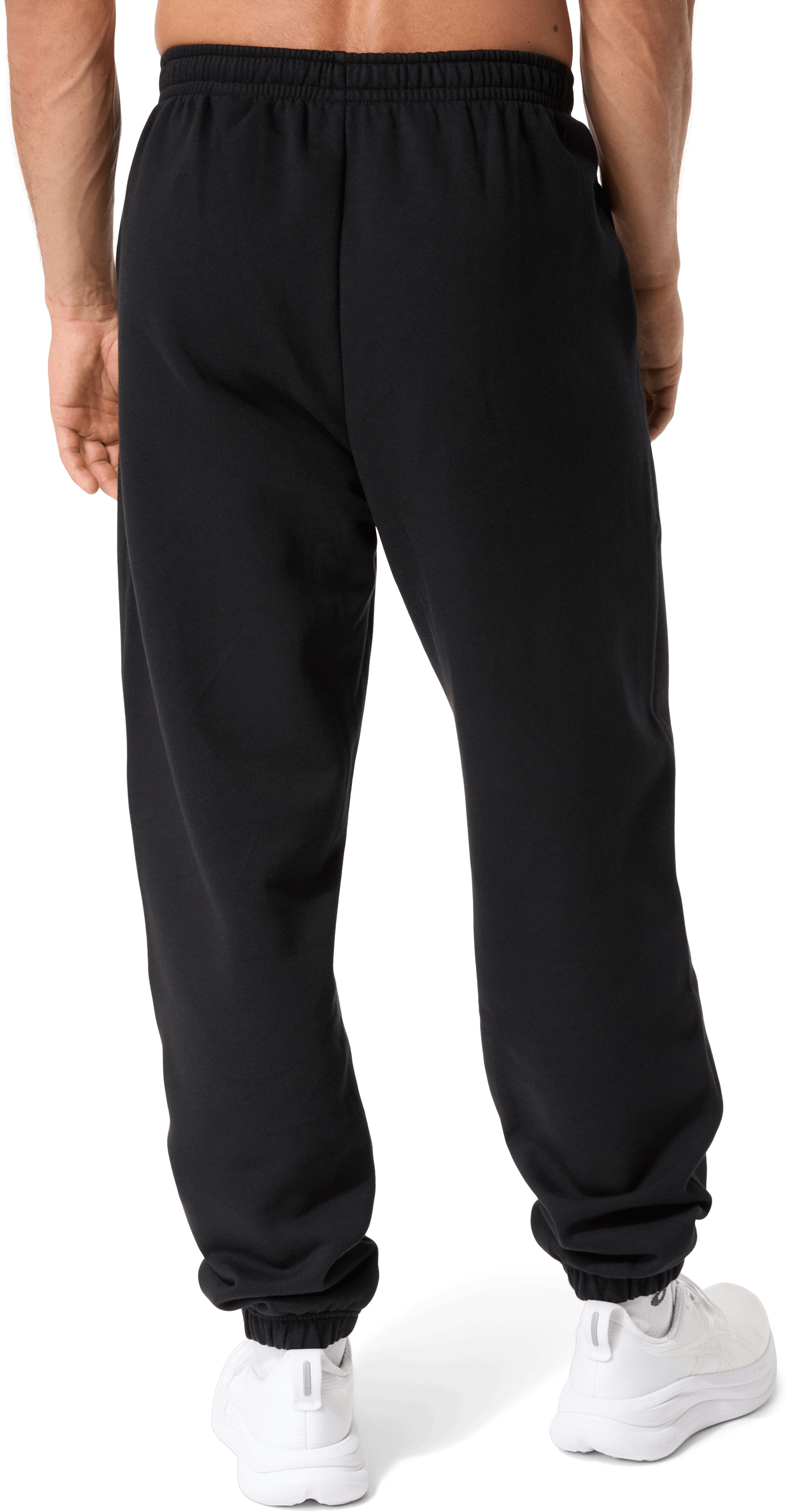 FLEECE RELAXED PANT Siyah Erkek Antrenman Pantolonu