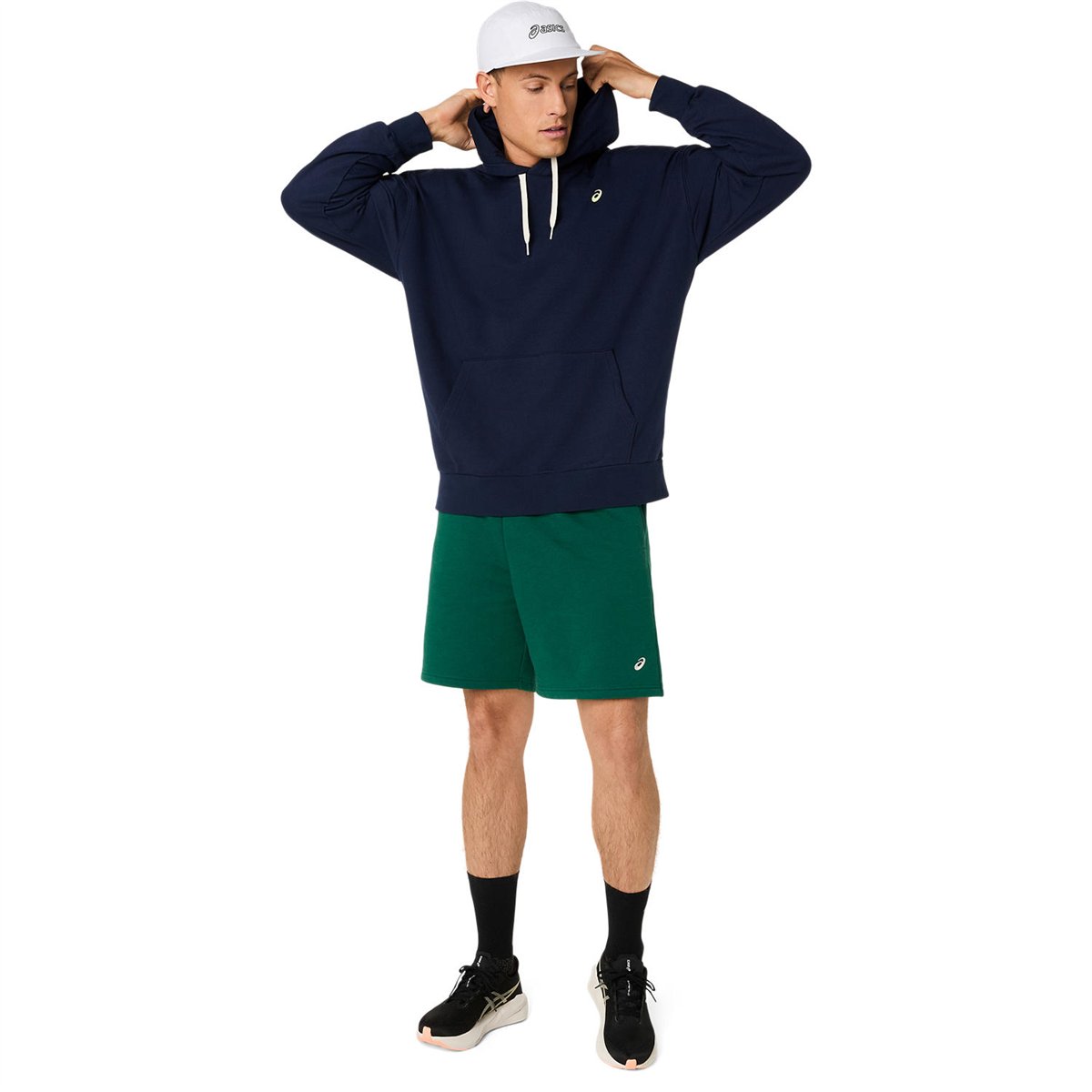 FRENCH TERRY RELAXED PULLOVER HOODIE