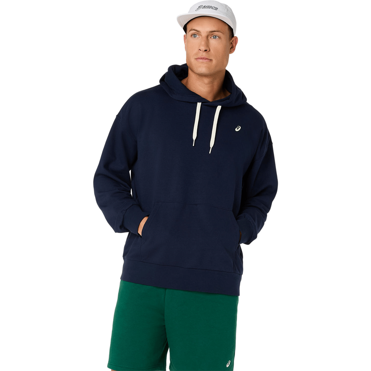 FRENCH TERRY RELAXED PULLOVER HOODIE