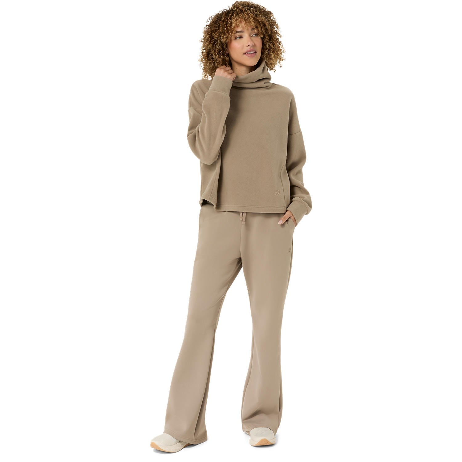 NAGINO REFINED TEXTURE FLEECE TOP