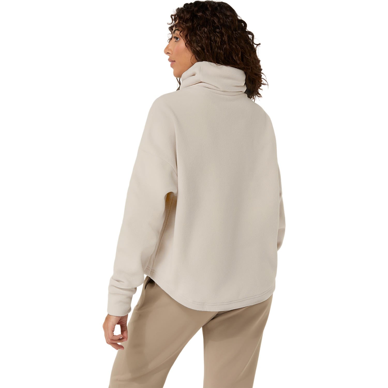 NAGINO REFINED TEXTURE FLEECE TOP