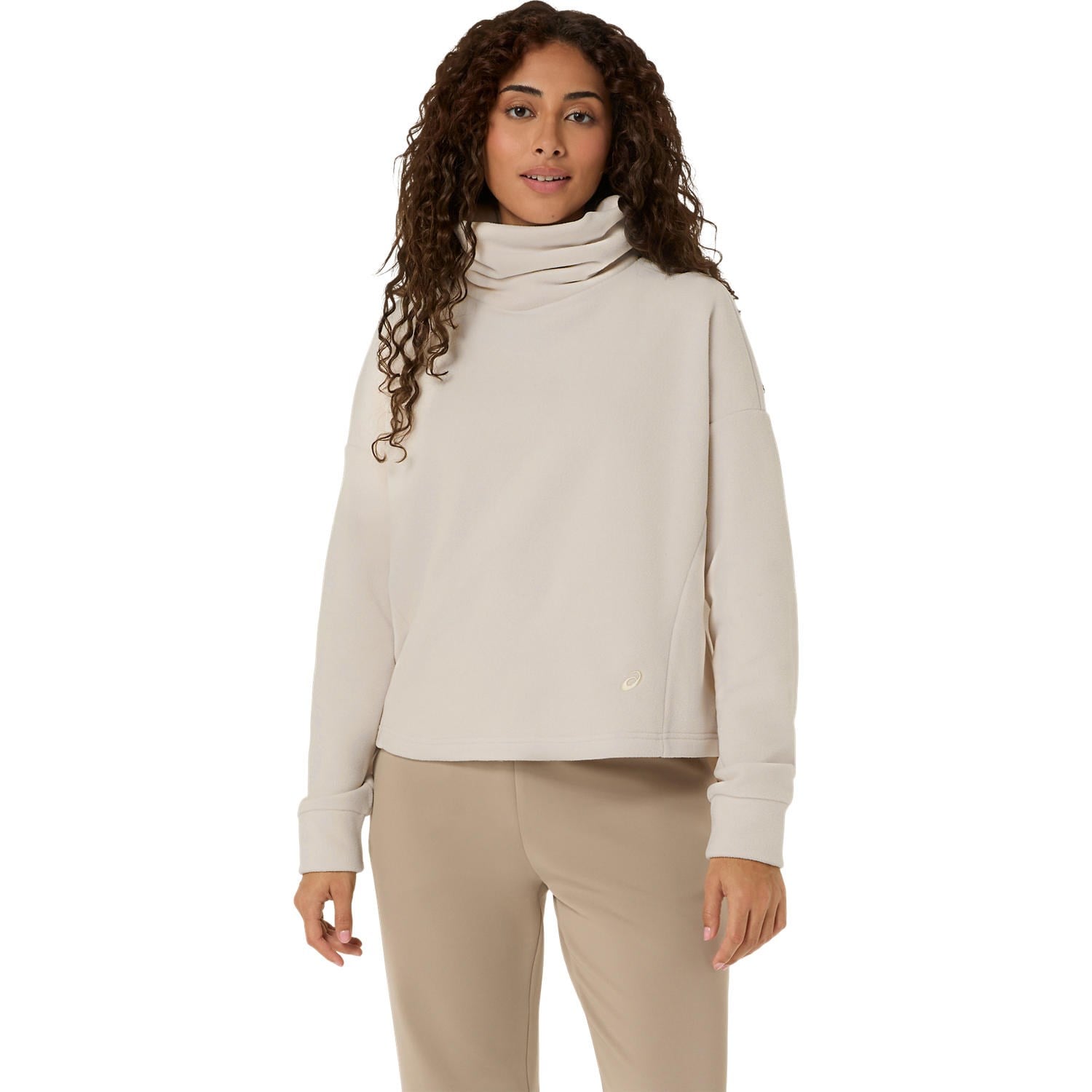 NAGINO REFINED TEXTURE FLEECE TOP