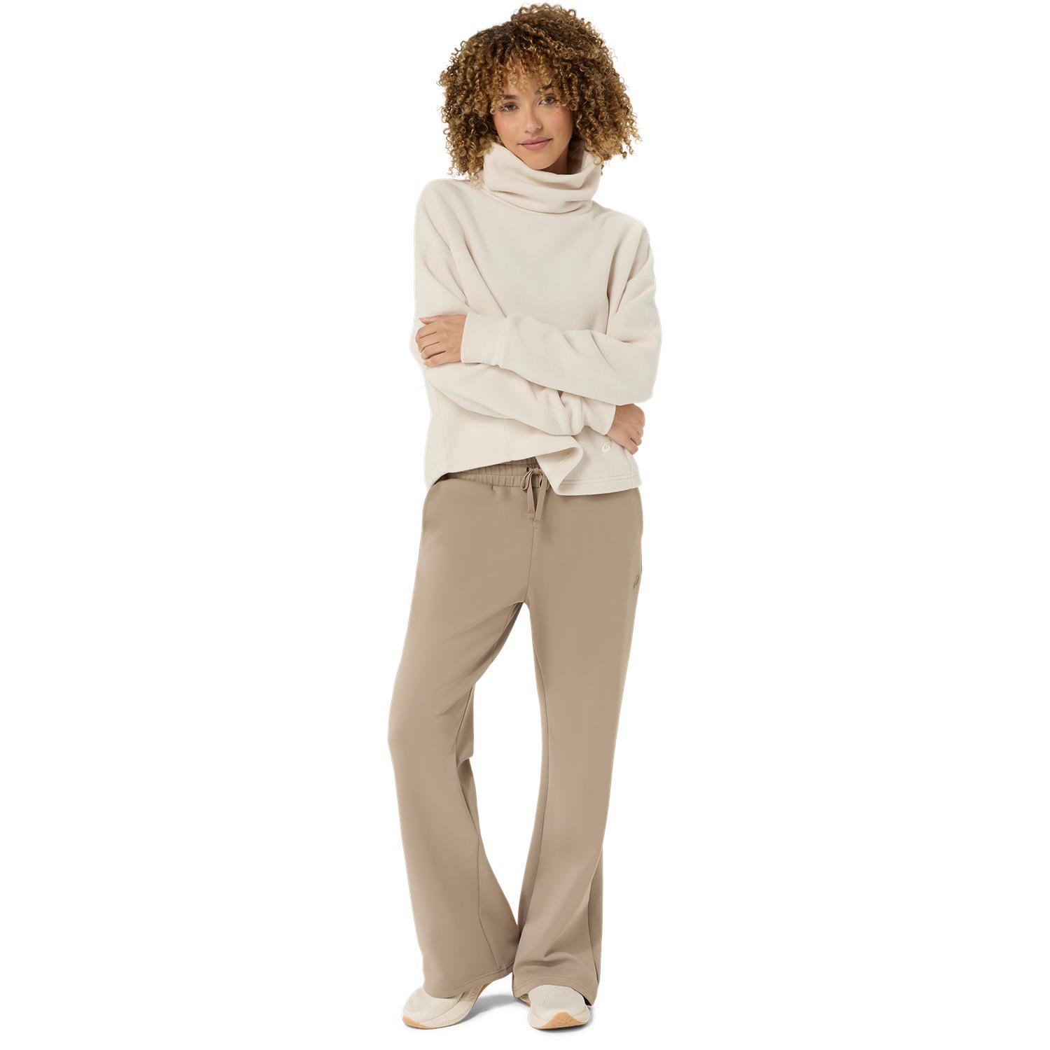 NAGINO REFINED TEXTURE SWEAT FLARE PANT