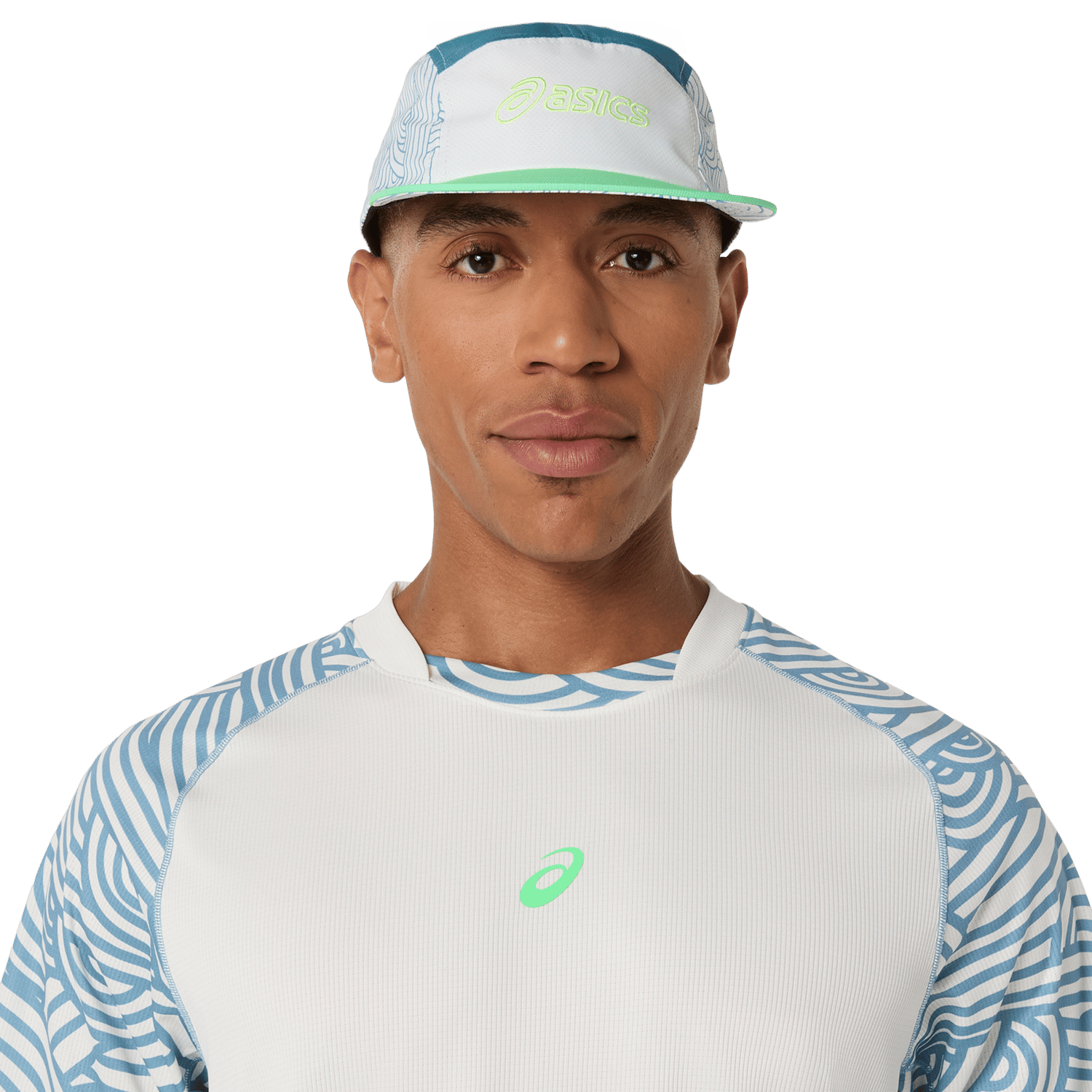 PADEL COURT ALL OVER PRINT SS TOP