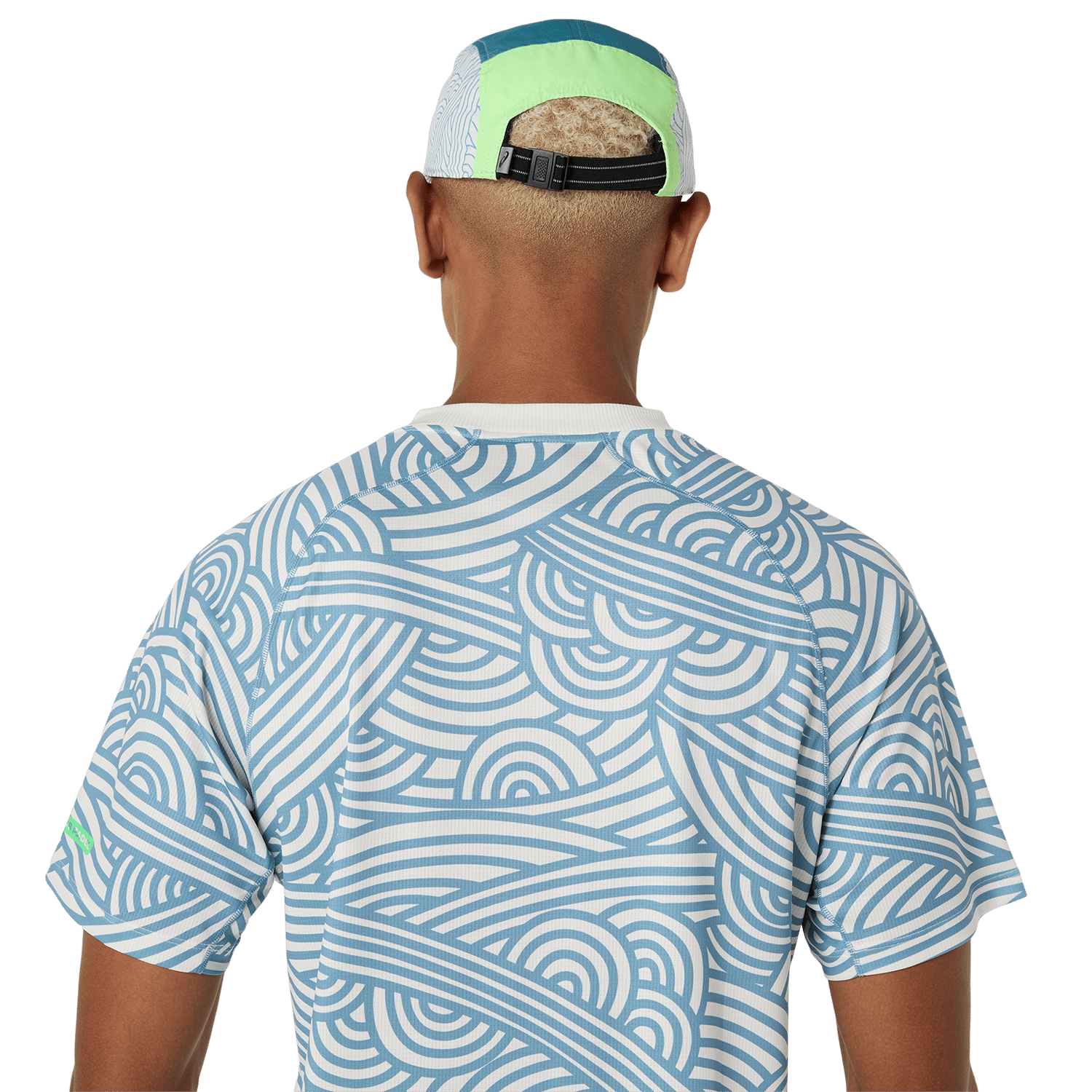 PADEL COURT ALL OVER PRINT SS TOP