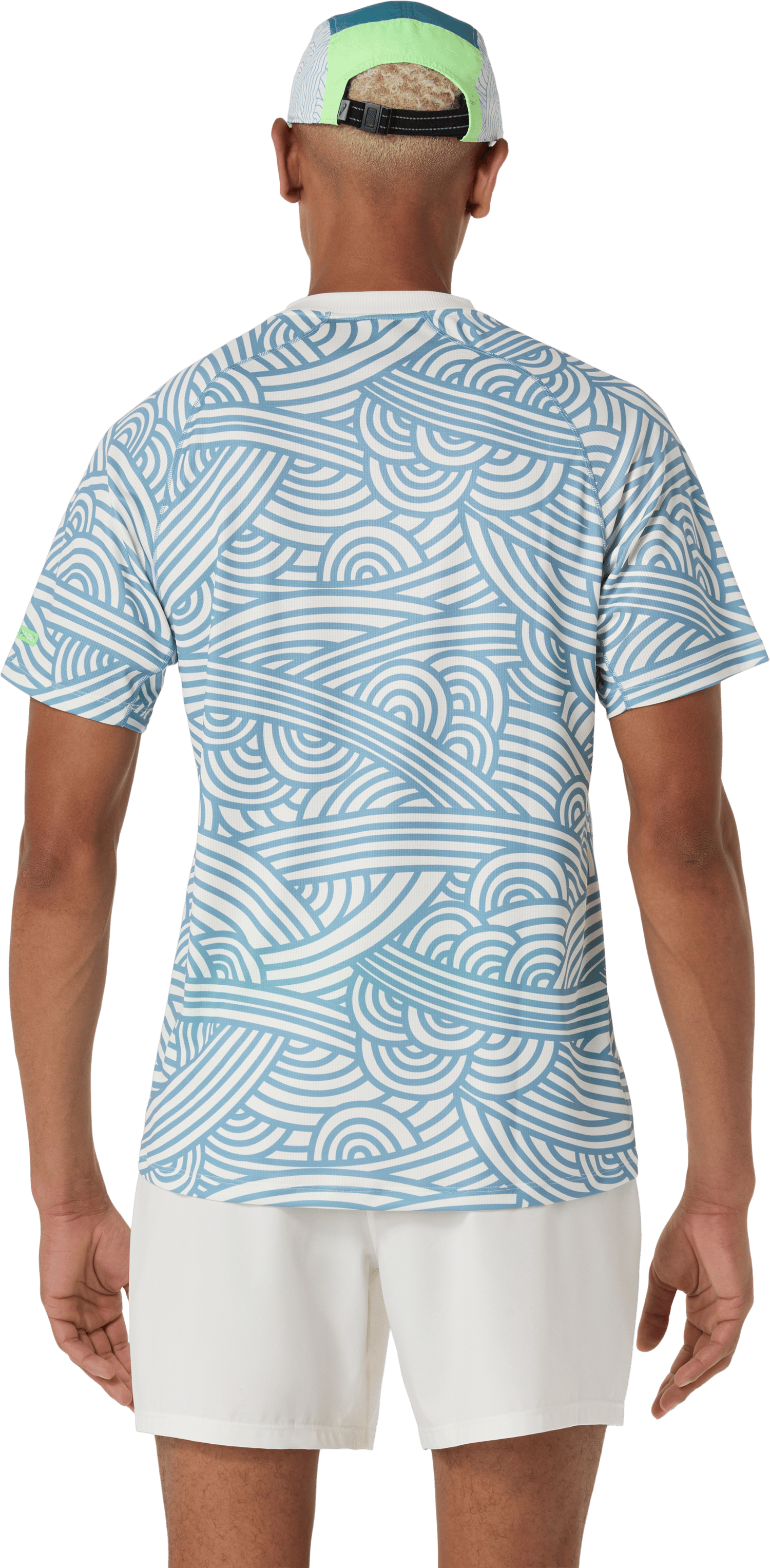 PADEL COURT ALL OVER PRINT SS TOP