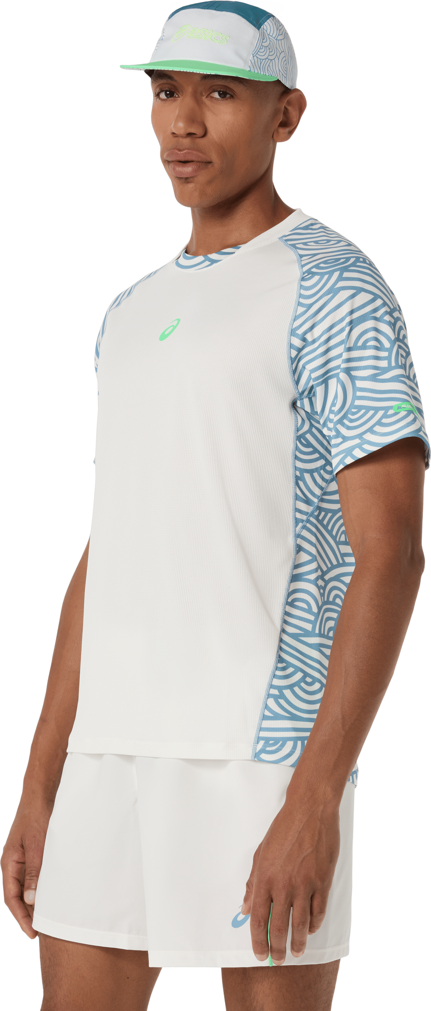 PADEL COURT ALL OVER PRINT SS TOP