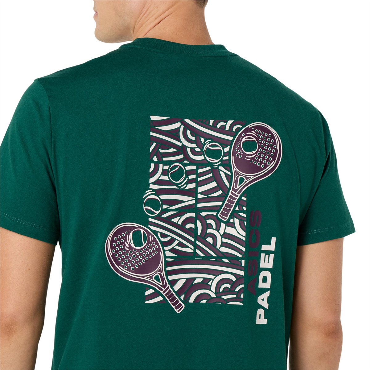 PADEL COURT GRAPHIC SS TOP