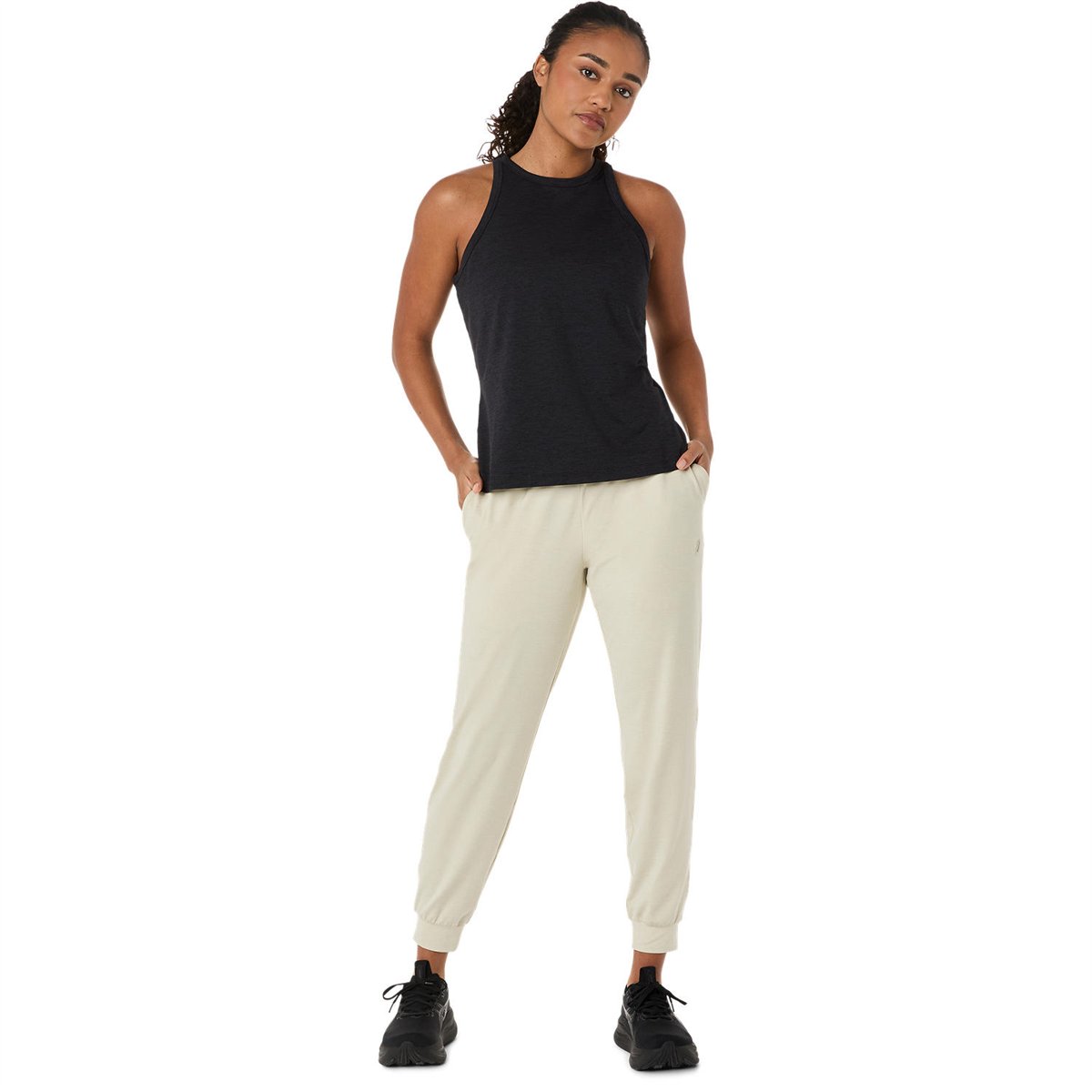 REFINED TEXTURE SLEEVELESS TOP
